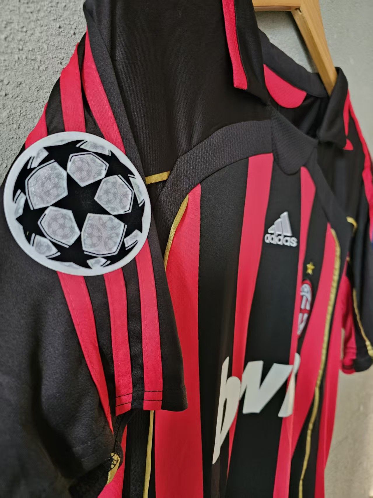 Other 2006 2007 AC Milan 9 Inzaghi Jersey Home Size US L / EU 52-54 / 3 - 5 Thumbnail