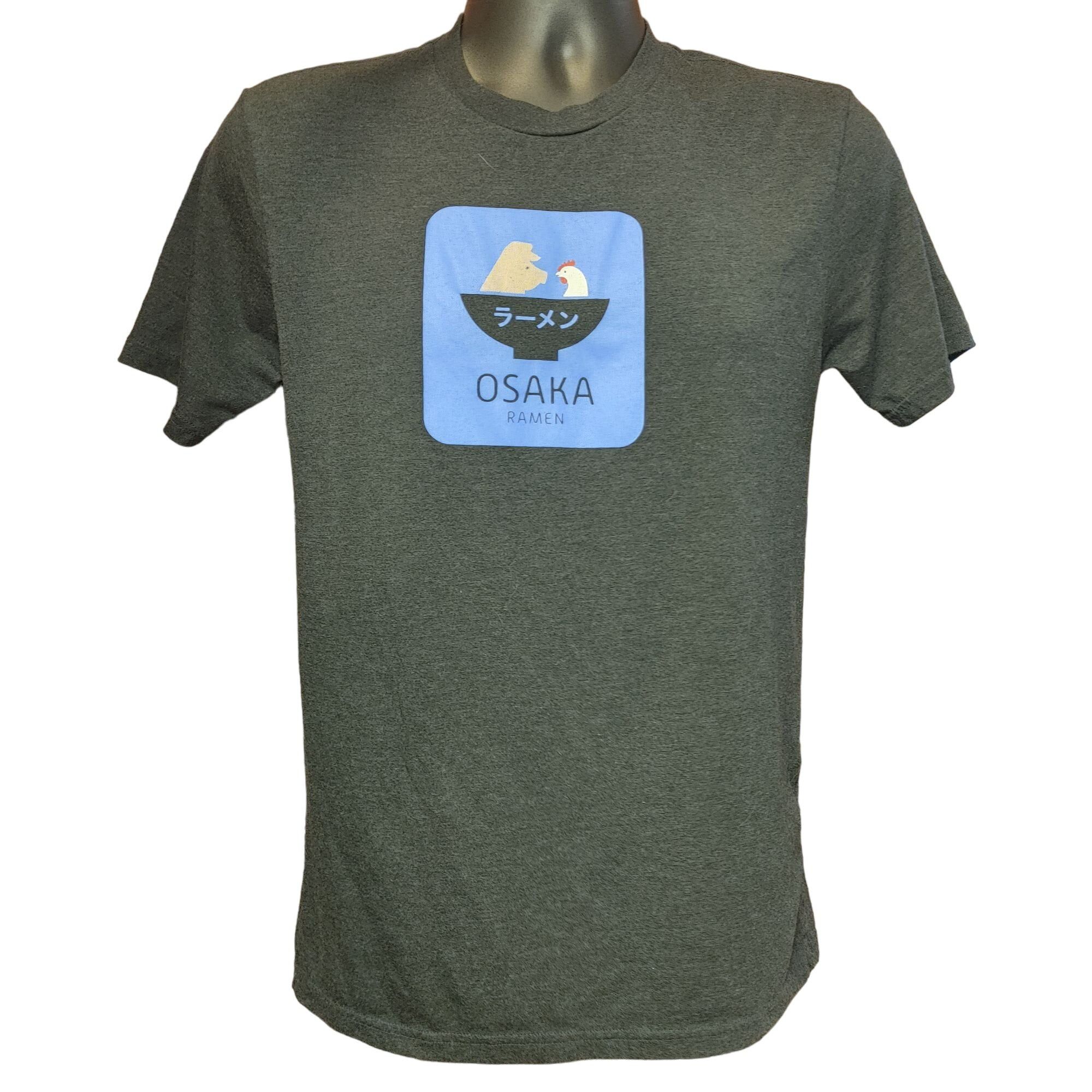 Other District Perfect Tri Men's Gray Graphic Tee "Osaka" Ramen No Size US S / EU 44-46 / 1 - 1 Thumbnail