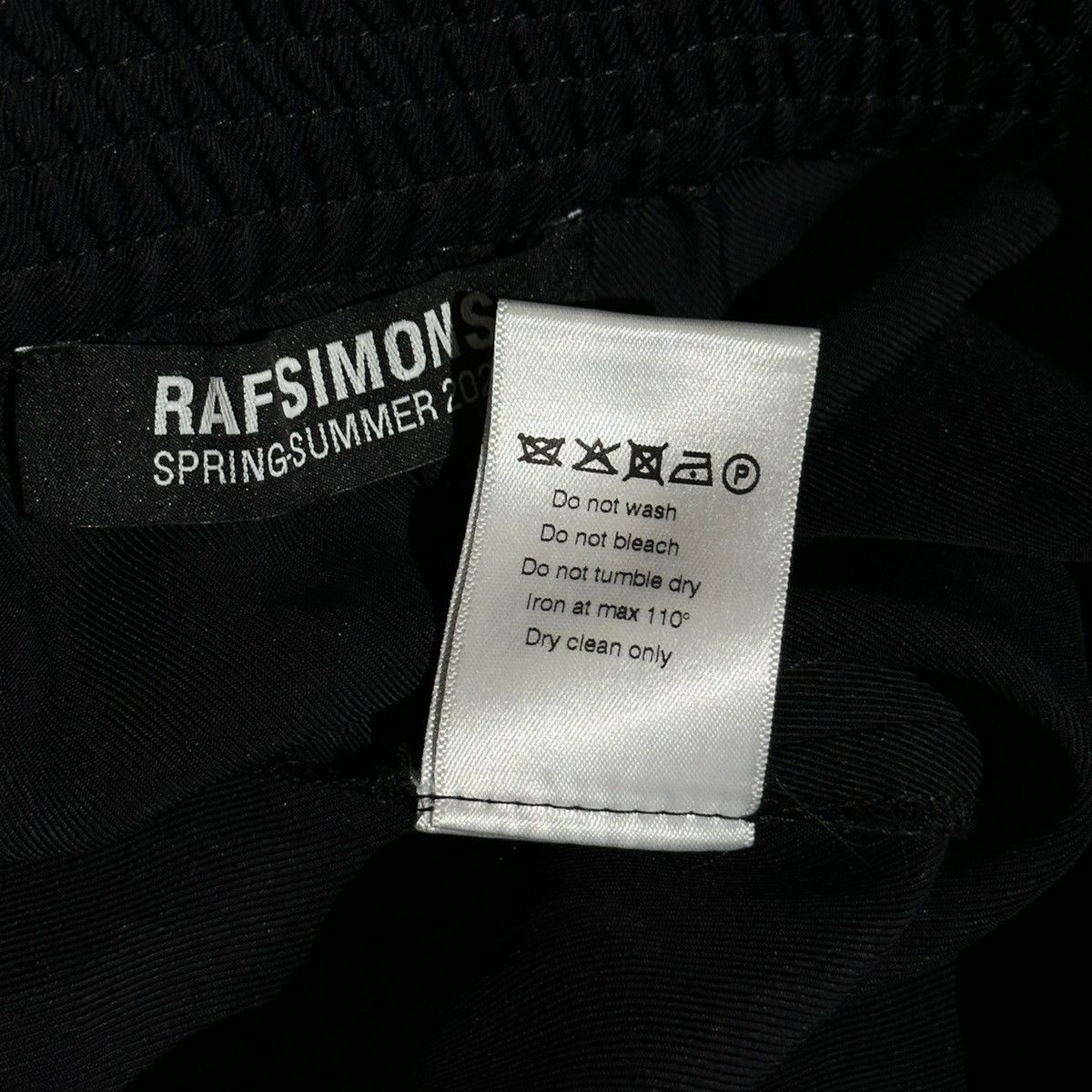 Raf by Raf Simons SS21 runway flared wool paneled adjustable waist pant Size US 30 / EU 46 - 5 Thumbnail