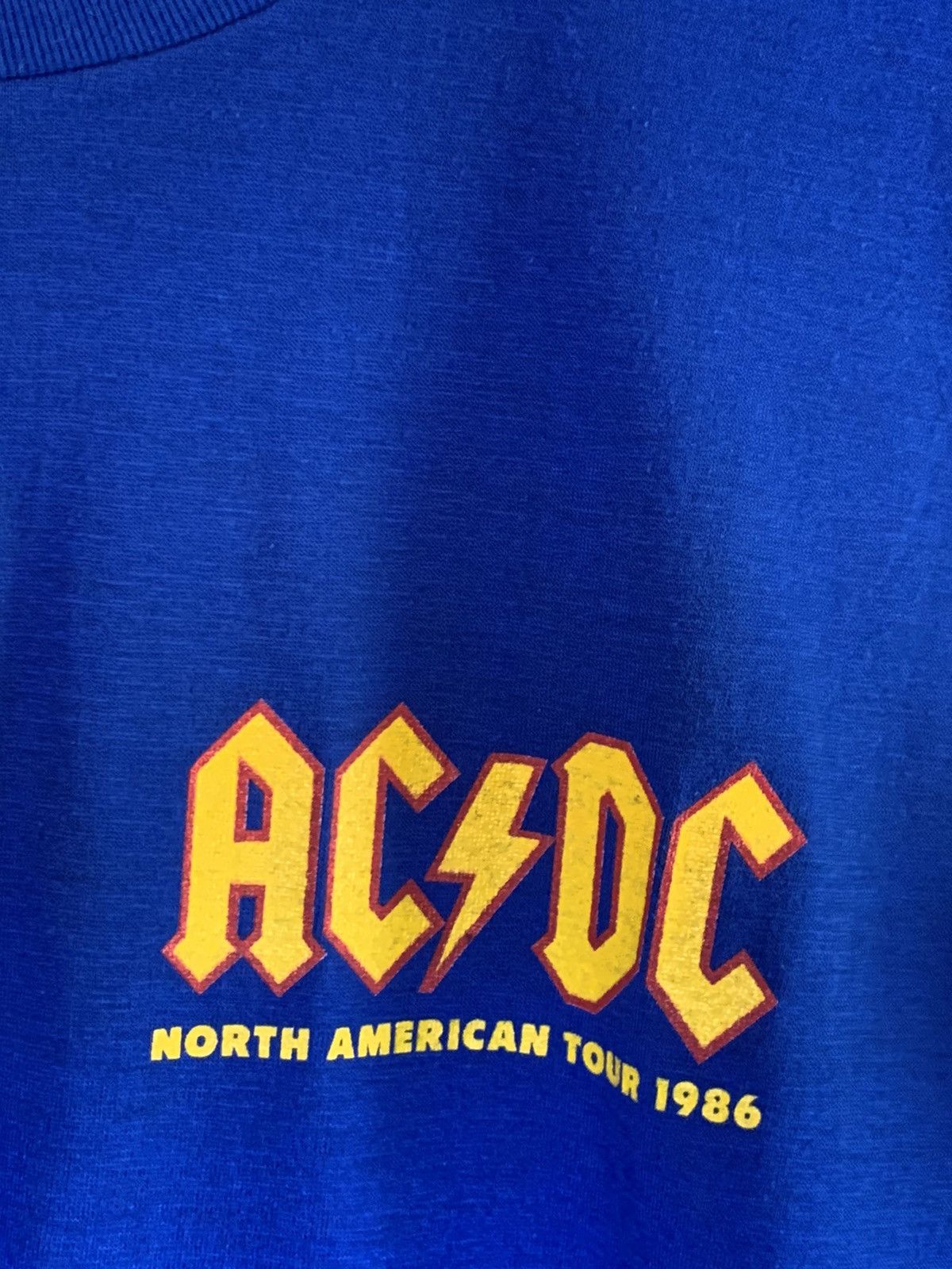 AC/DC × Band Tees × Vintage RARE Vintage 1986 AC/DC Who Made Who Single Stitch T-Shirt Size US L / EU 52-54 / 3 - 3 Thumbnail