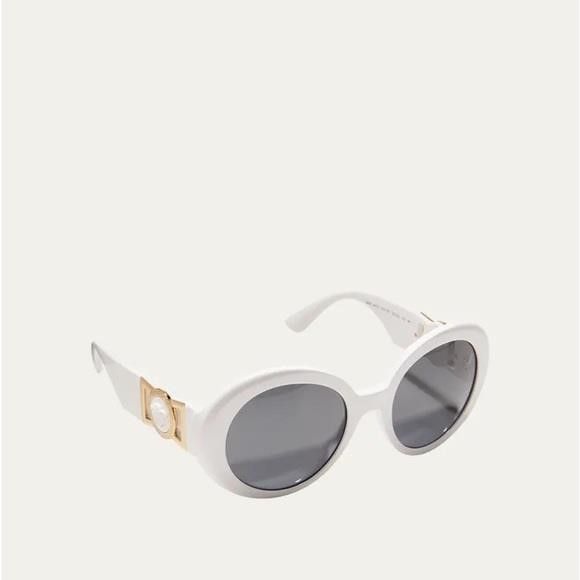 Versace VERSACE Medusa Round Acetate Sunglasses Size ONE SIZE - 7 Thumbnail