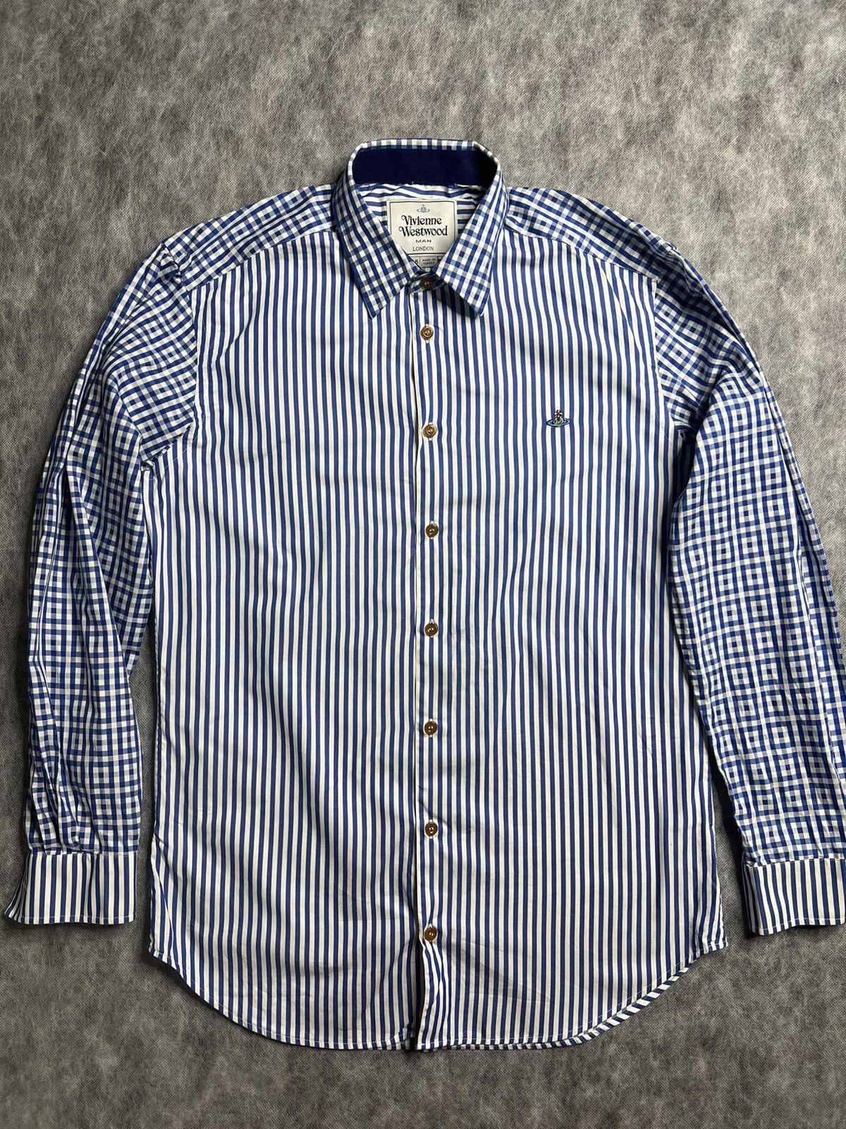 Mens Vintage Vivienne Westwood Shirts Button Up Luxury Rare