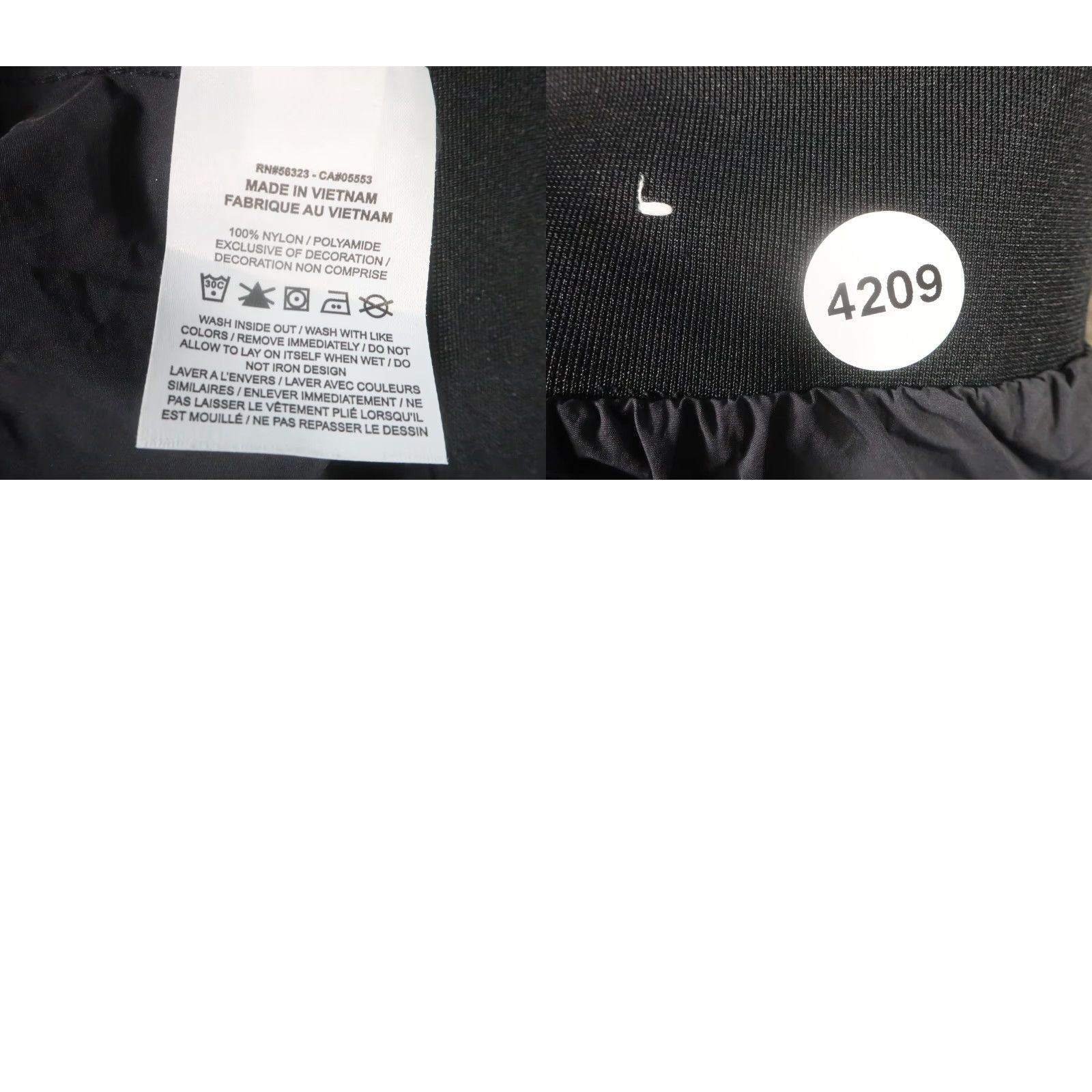 Nike Nike Icon Clash Pants Womens M Black Retro Wide-Leg Nylon Sweatpants (Activewear) Size 32" / US 10 / IT 46 - 8 Thumbnail