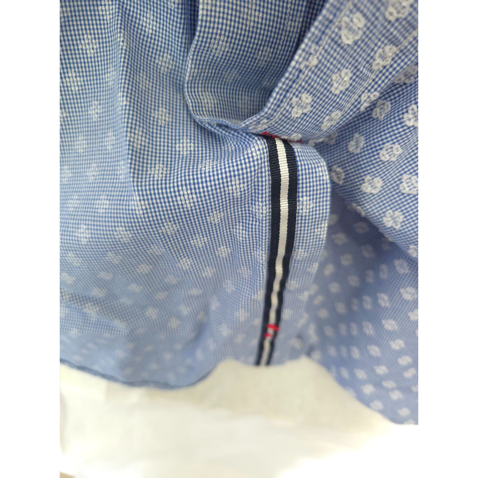 Cremieux Cremieux Collection Men's Short Sleeve Shirt XLT Blue Flower Size US XL / EU 56 / 4 - 3 Thumbnail