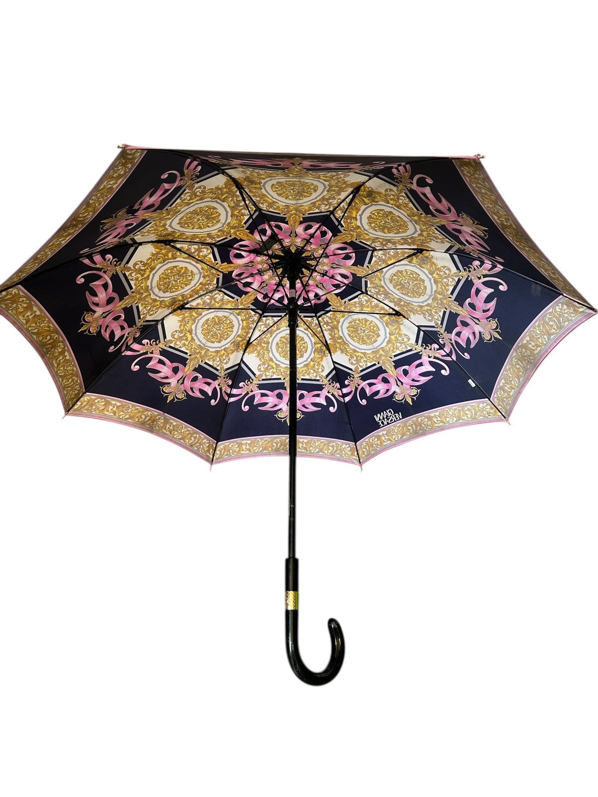 Versace Gianni Versace black and gold umbrella Size ONE SIZE - 2 Thumbnail