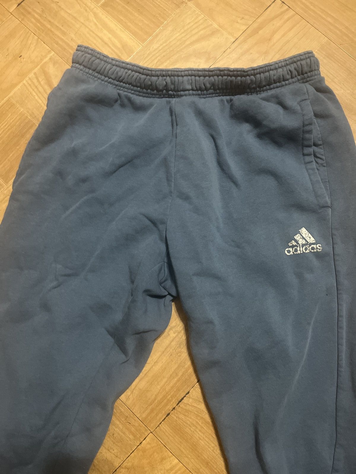 Adidas Men’s Adidas Blue Sweatpants Size US 34 / EU 50 - 3 Thumbnail