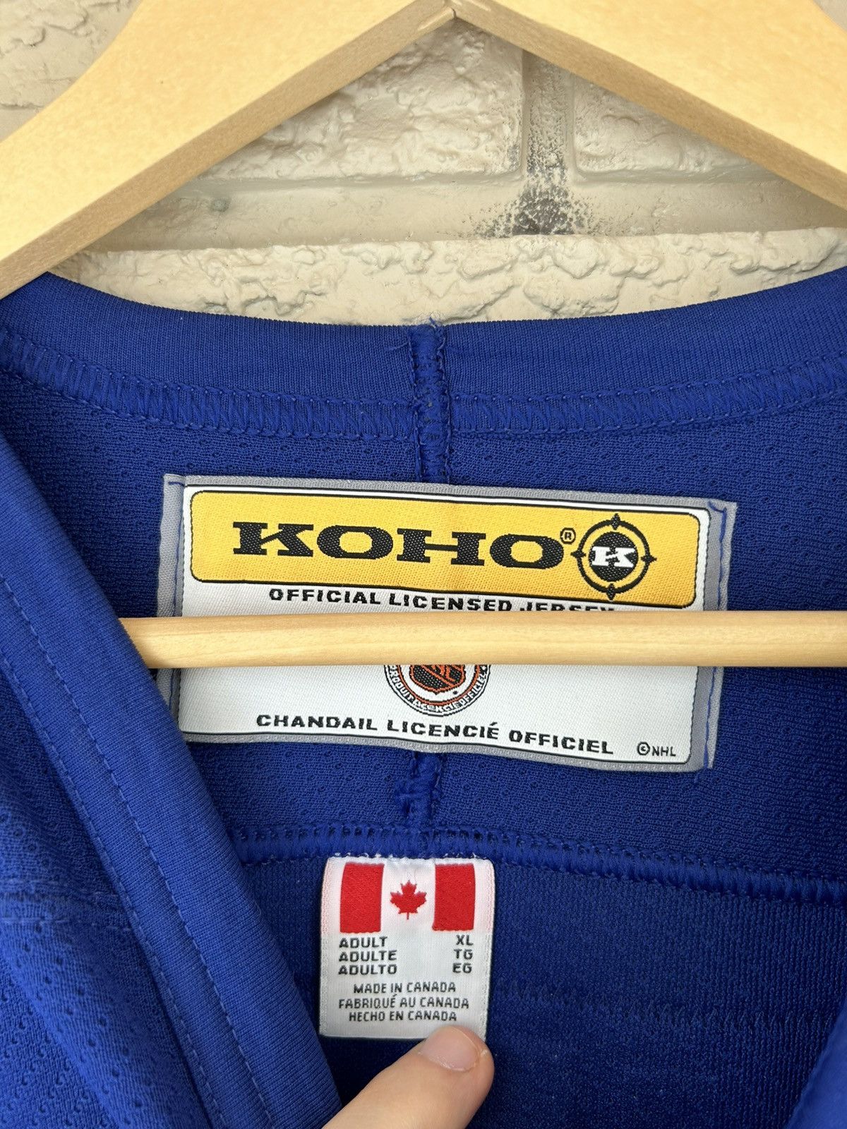 Koho × NHL × Vintage Vintage Koho Toronto Maple Leafs Eric Lindros Jersey Size US XL / EU 56 / 4 - 16 Thumbnail