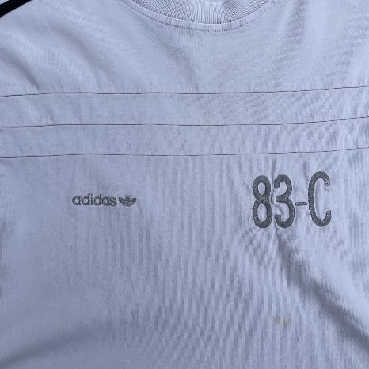 Adidas × Y's Vintage Adidas 83-C J Mano T-shirts Distressed Y2K 90s USA Size US S / EU 44-46 / 1 - 4 Thumbnail
