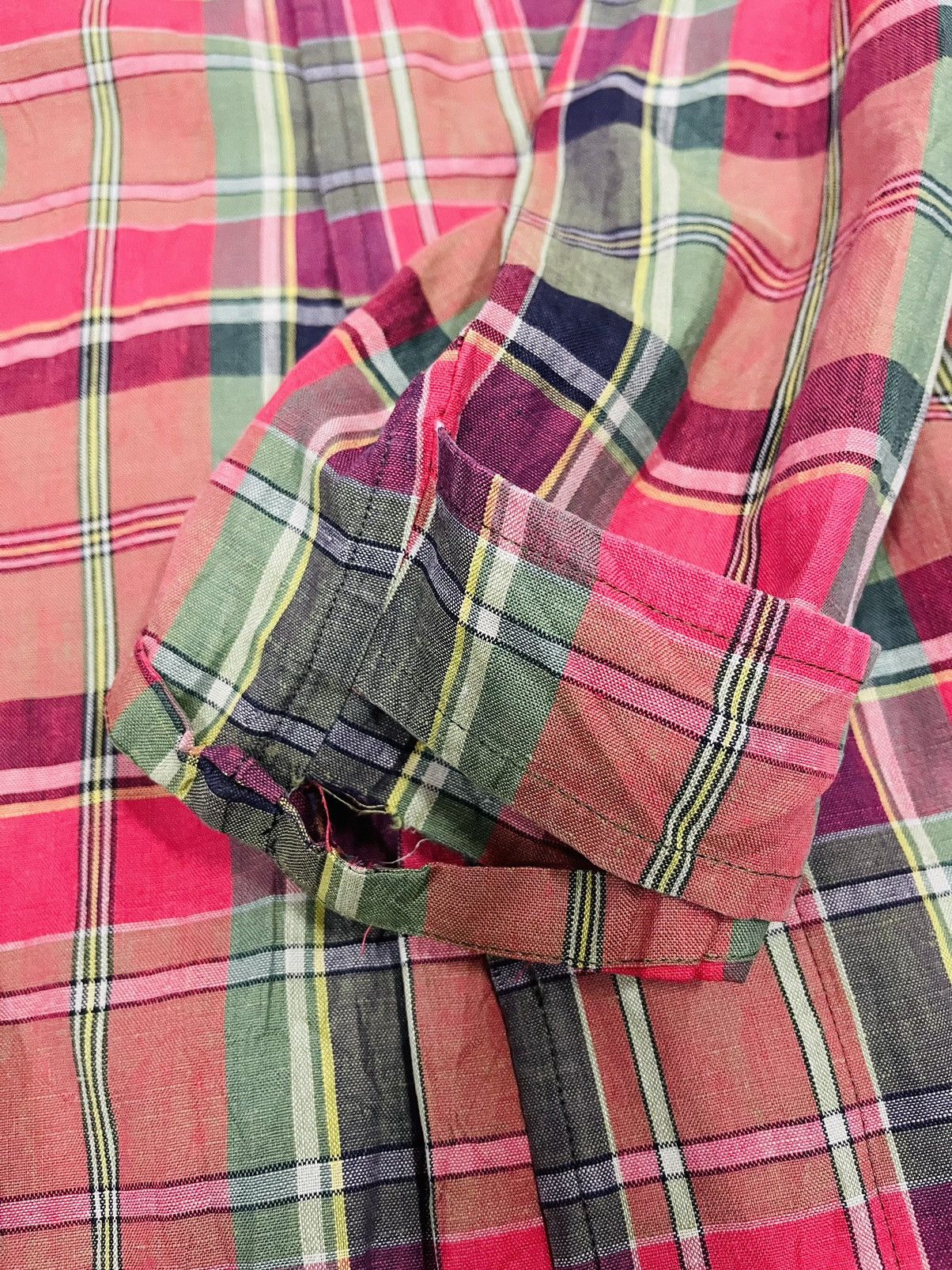 Lauren Ralph Lauren Distressed Ralph Lauren Checkered Trench Coat (11) Size US M / EU 48-50 / 2 - 8 Thumbnail
