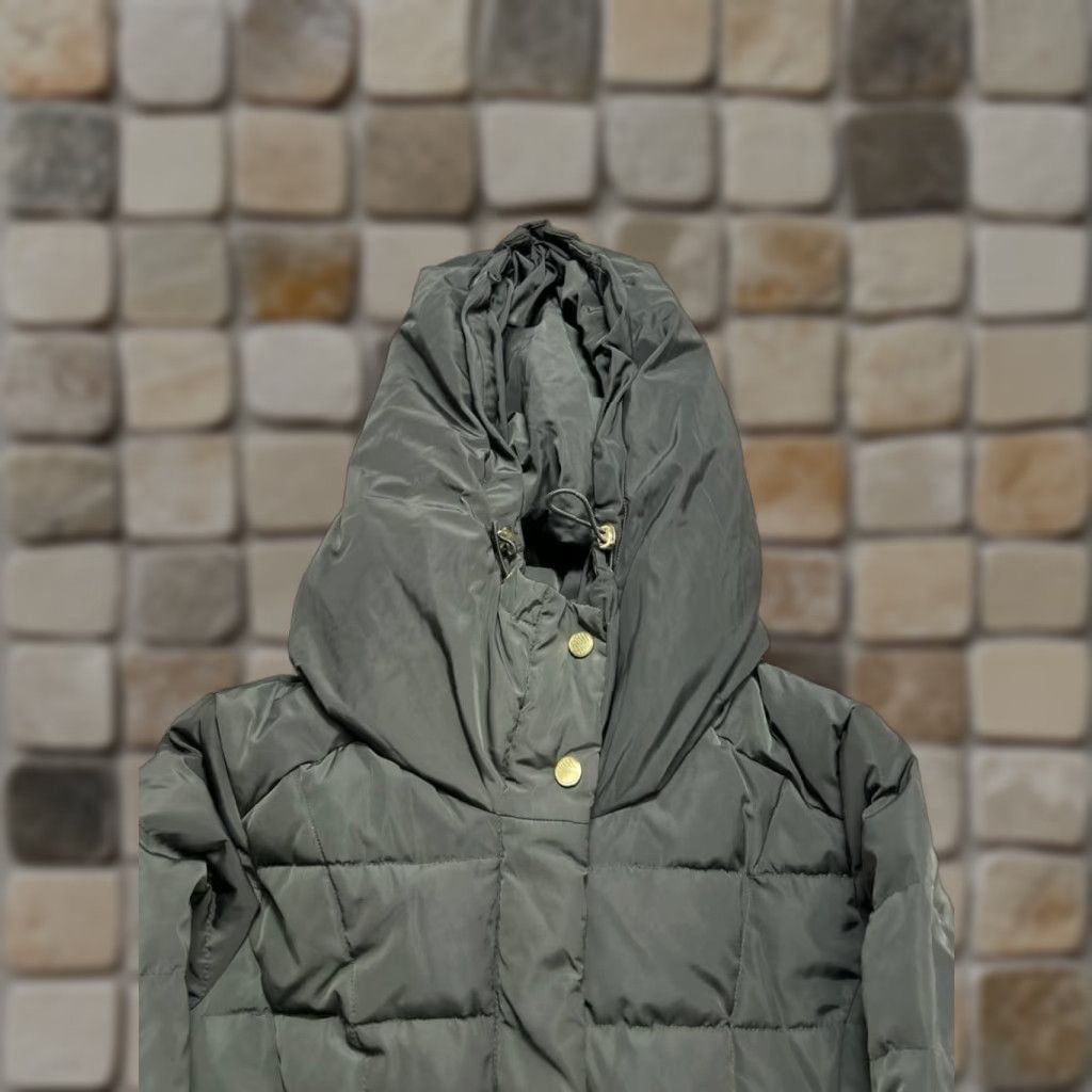 Cole Haan Cole Haan Jacket Womens XS Green Insulated Full Zip Parka Size XS / US 0-2 / IT 36-38 - 1 Thumbnail