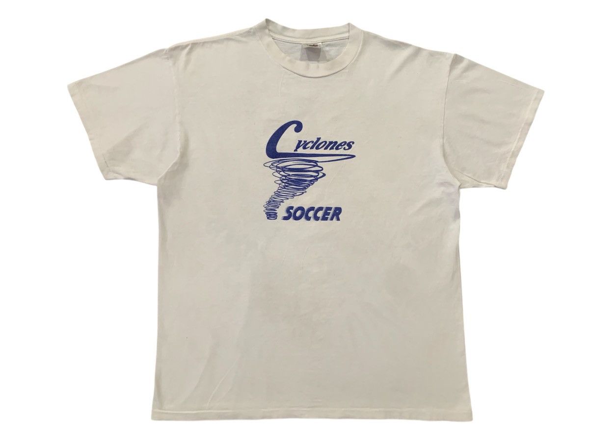 Vintage LAST DROP#Vintage Cyclones Soccer Number 15 Made In Usa Size US XL / EU 56 / 4 - 1 Thumbnail