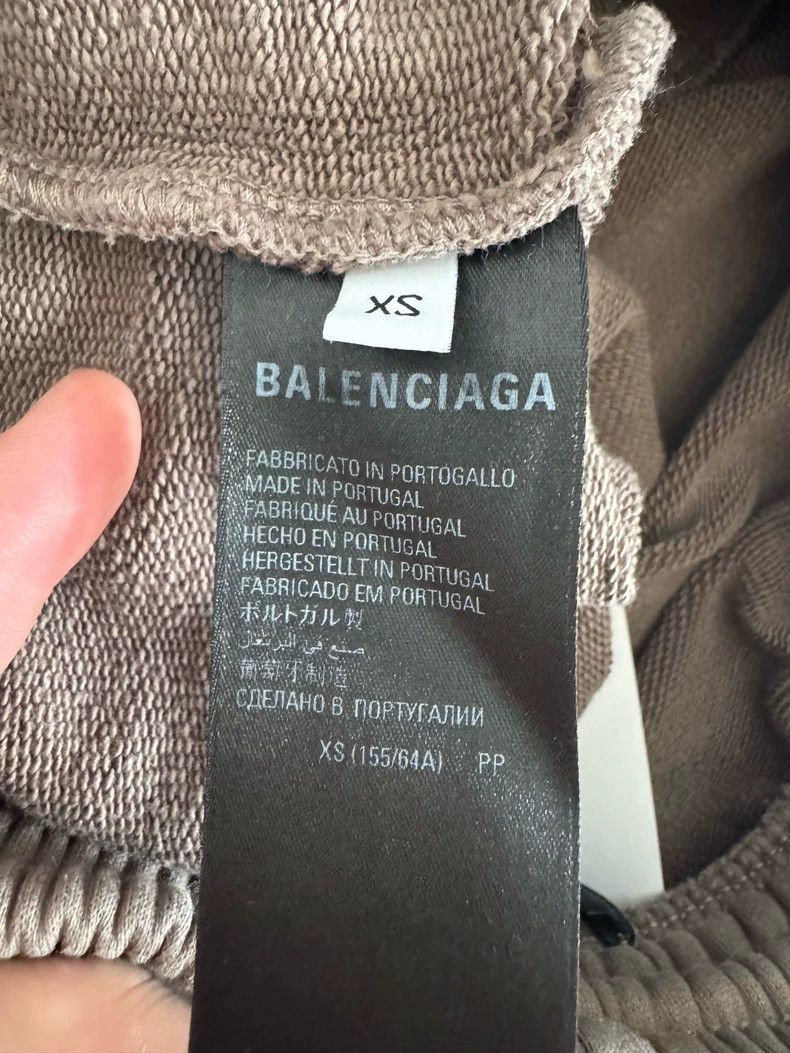 Balenciaga Balenciaga size XS Embroidered Logo Shorts, Size XS Size US 27 - 2 Thumbnail