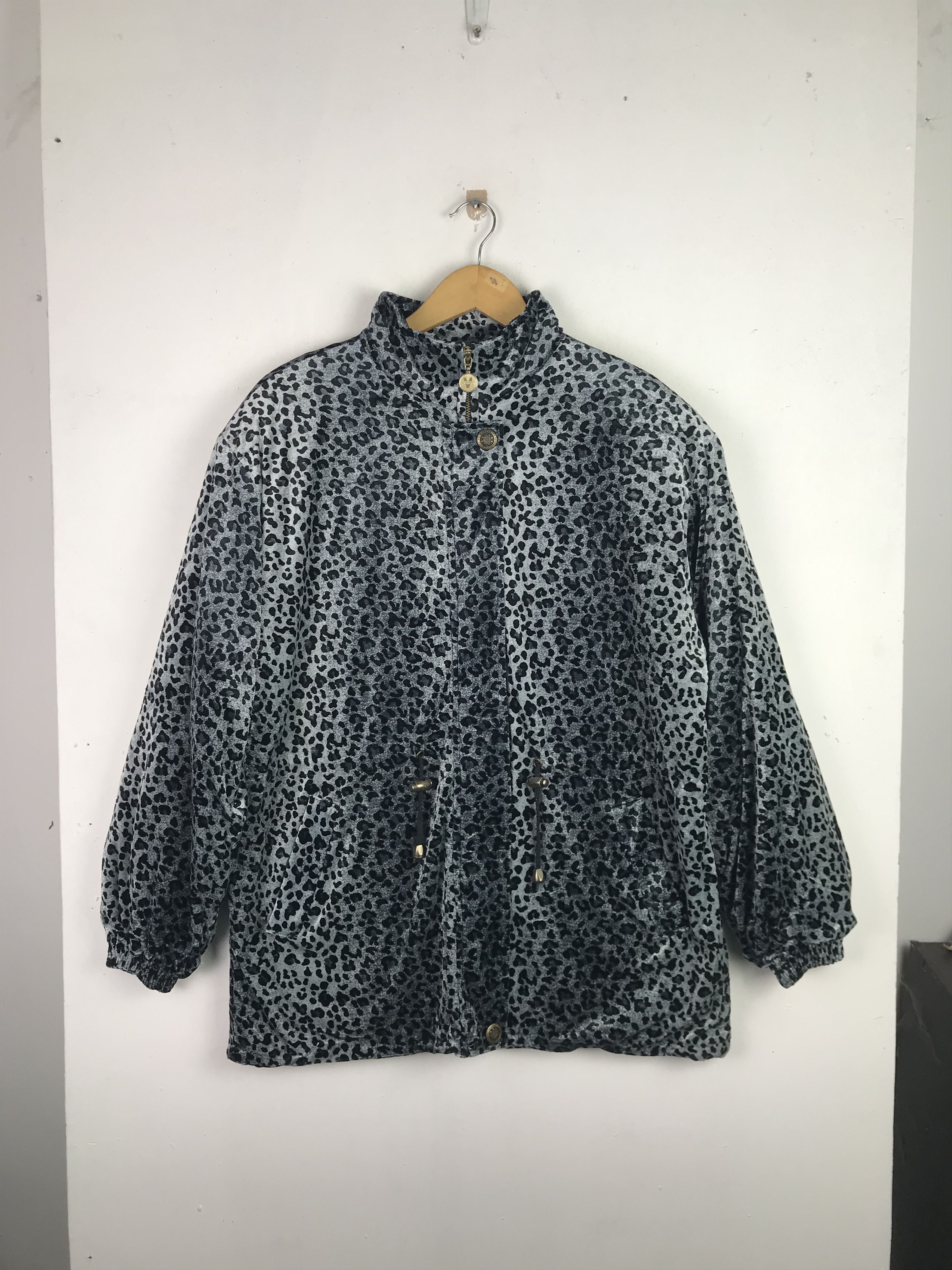 Vintage Vintage Leopard Rare Design Jacket Size US L / EU 52-54 / 3 - 1 Thumbnail