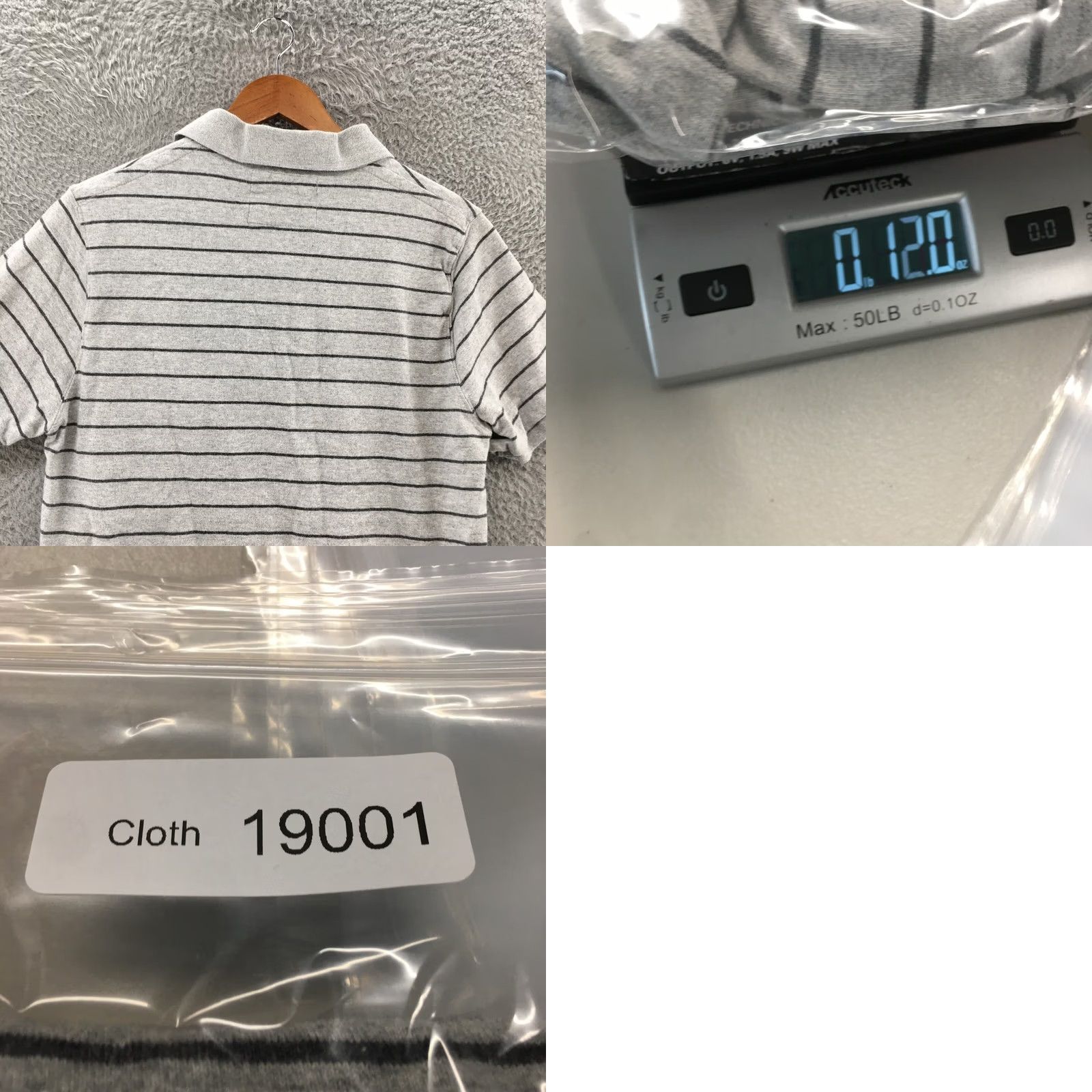 American Eagle Outfitters American Eagle Outfitters Polo Shirt Men L Gray Short Sleeve Striped Vintage Fit Shirt** Size US L / EU 52-54 / 3 - 8 Thumbnail