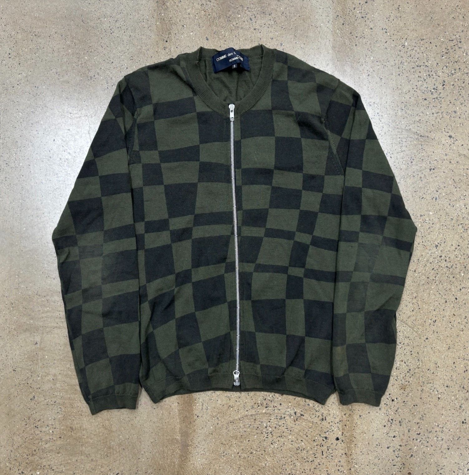 Comme des Garcons Comme Des Garcons Wool Check Jacket Size US S / EU 44-46 / 1 - 1 Thumbnail