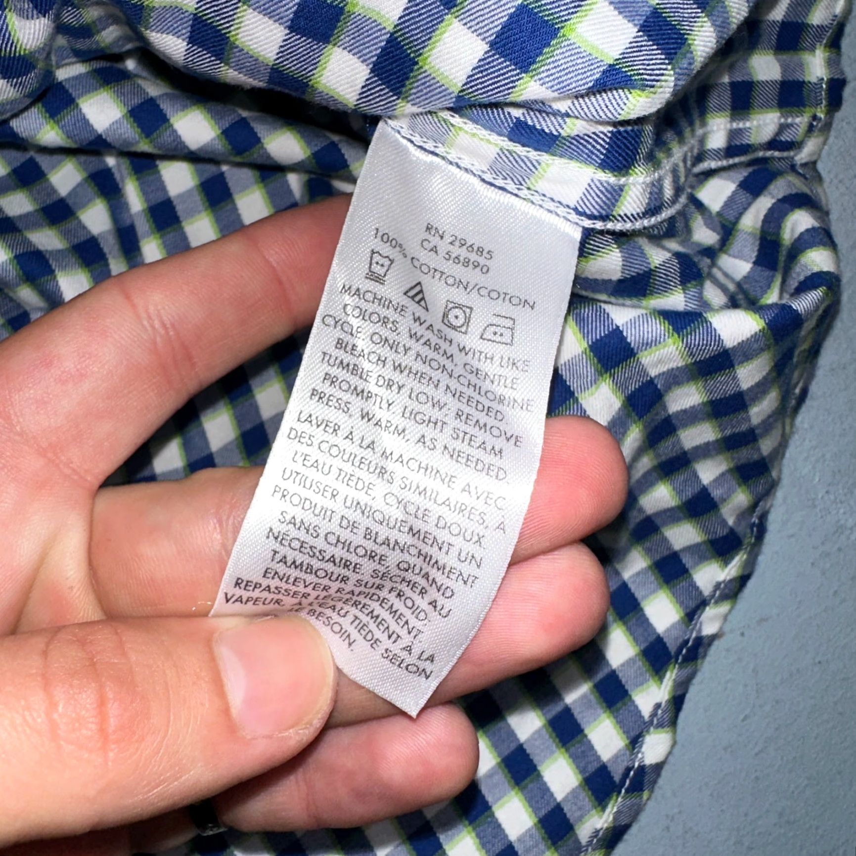 Pendleton Pendleton Bridgeport Shirt Men's Size L Blue Lime Check Long Sleeve Button Down Size US L / EU 52-54 / 3 - 7 Thumbnail