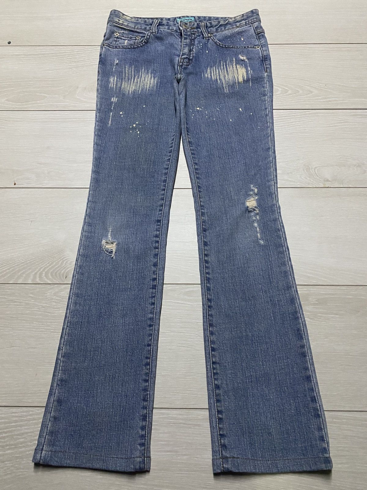 Japanese Brand Woman Vintage Japanese Brand Anna Kerry Distressed Jeans Size US 28 / EU 44 - 1 Thumbnail
