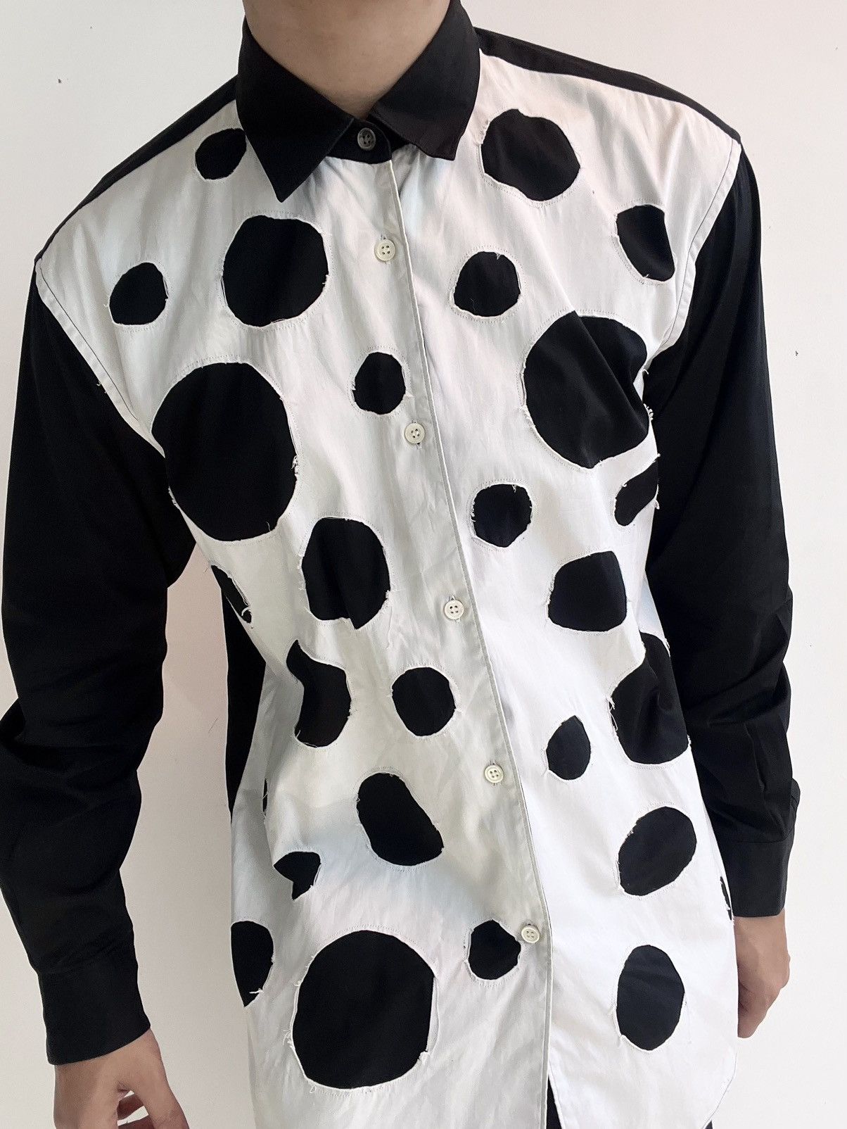 Comme des Garcons Comme Des Garcons Polka Dot Shirt Size US L / EU 52-54 / 3 - 5 Thumbnail