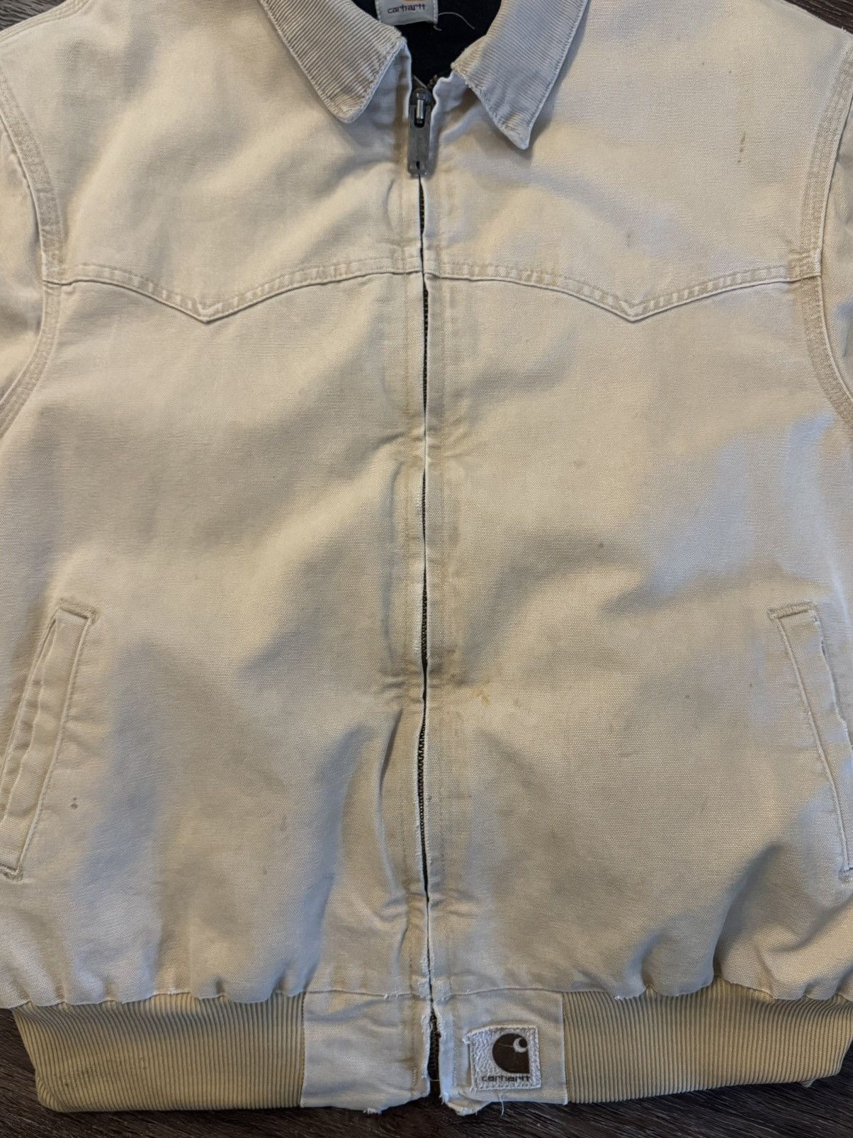 Carhartt Carhartt Santa Fe Jacket 90’s Vintage Distressed Size US L / EU 52-54 / 3 - 3 Thumbnail