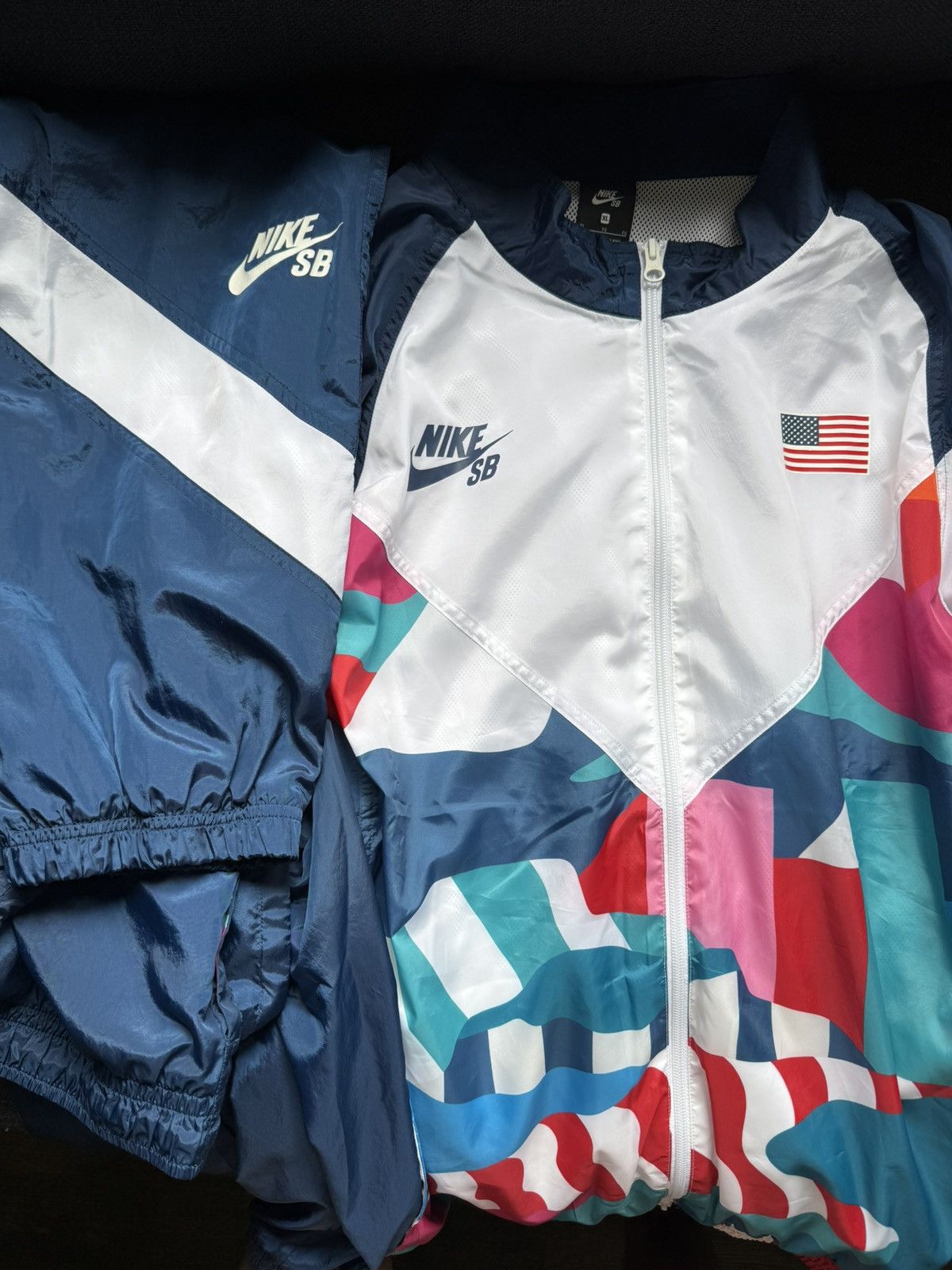 Nike SB × Parra Nike SB x Parra USA Federation Kit Skate Tracksuit Size US XL / EU 56 / 4 - 1 Thumbnail