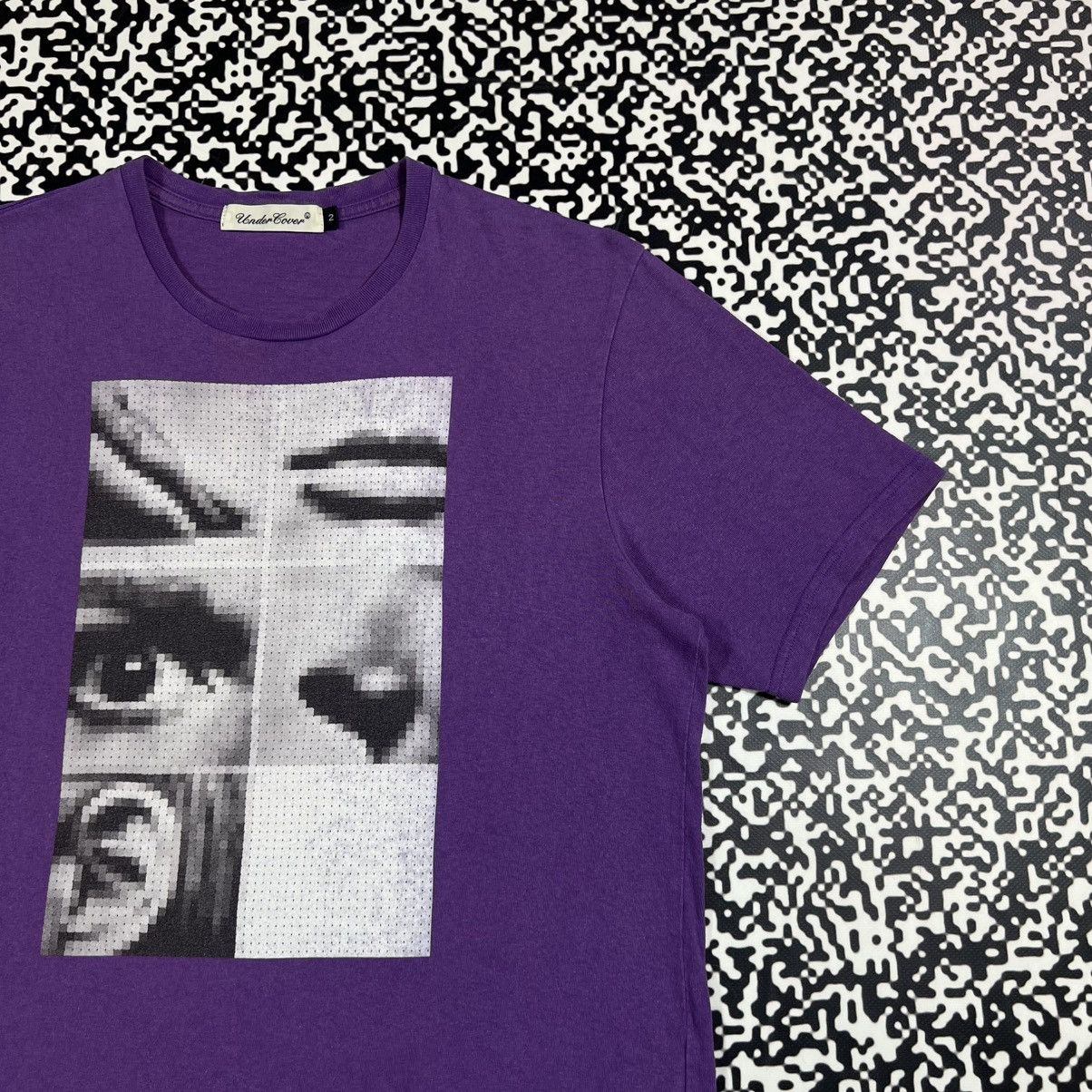 Undercover Vintage Y2K Undercover Psychic Force Pixel Face T-shirt Size US M / EU 48-50 / 2 - 4 Thumbnail