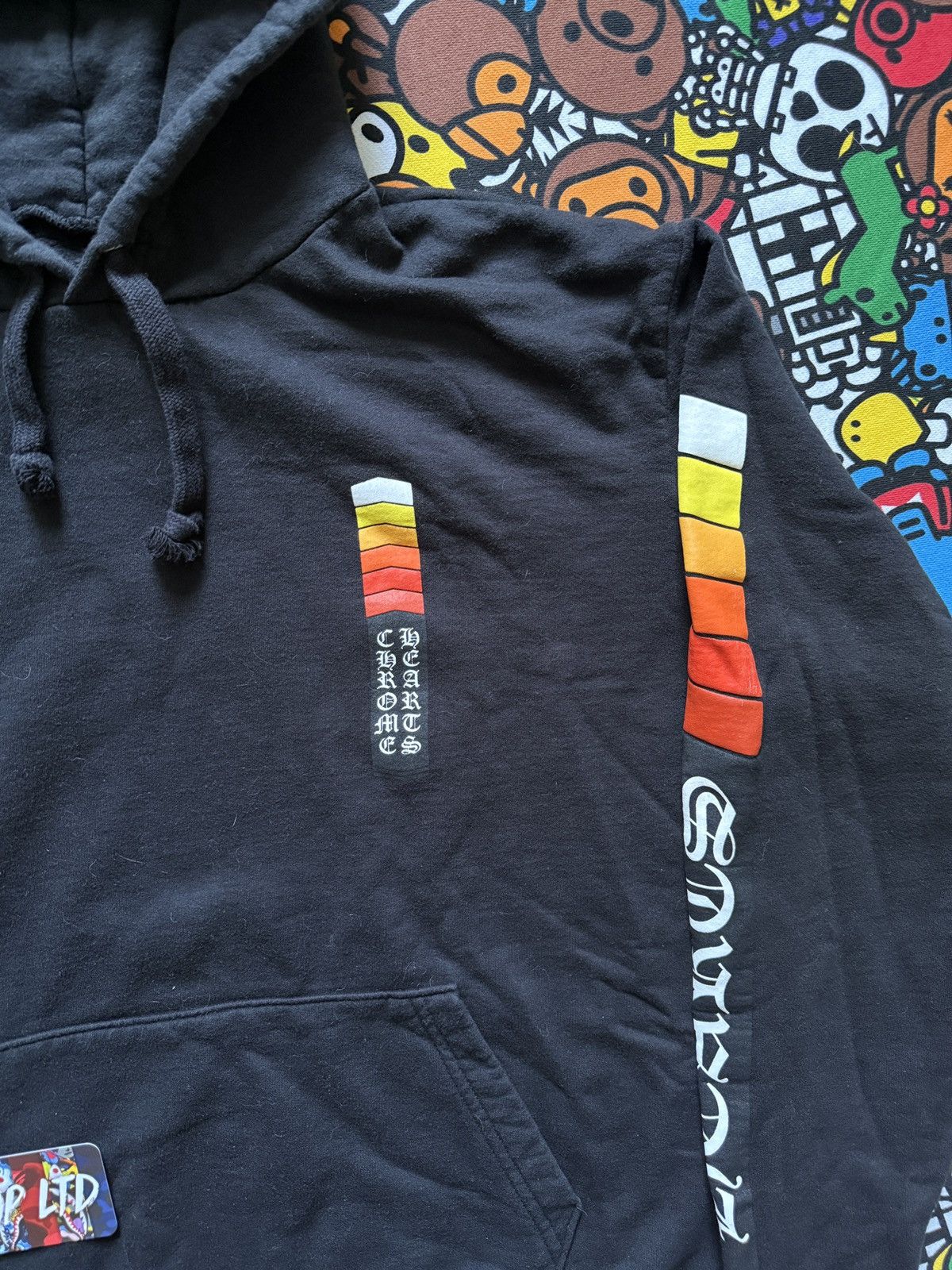 Chrome Hearts Chrome Hearts Black Charge Up Hoodie Size US S / EU 44-46 / 1 - 3 Thumbnail