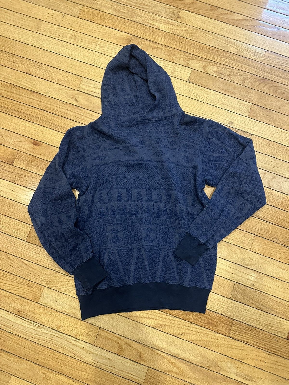 image of Kapital Hoodie in Blue, Men's (Size Small)