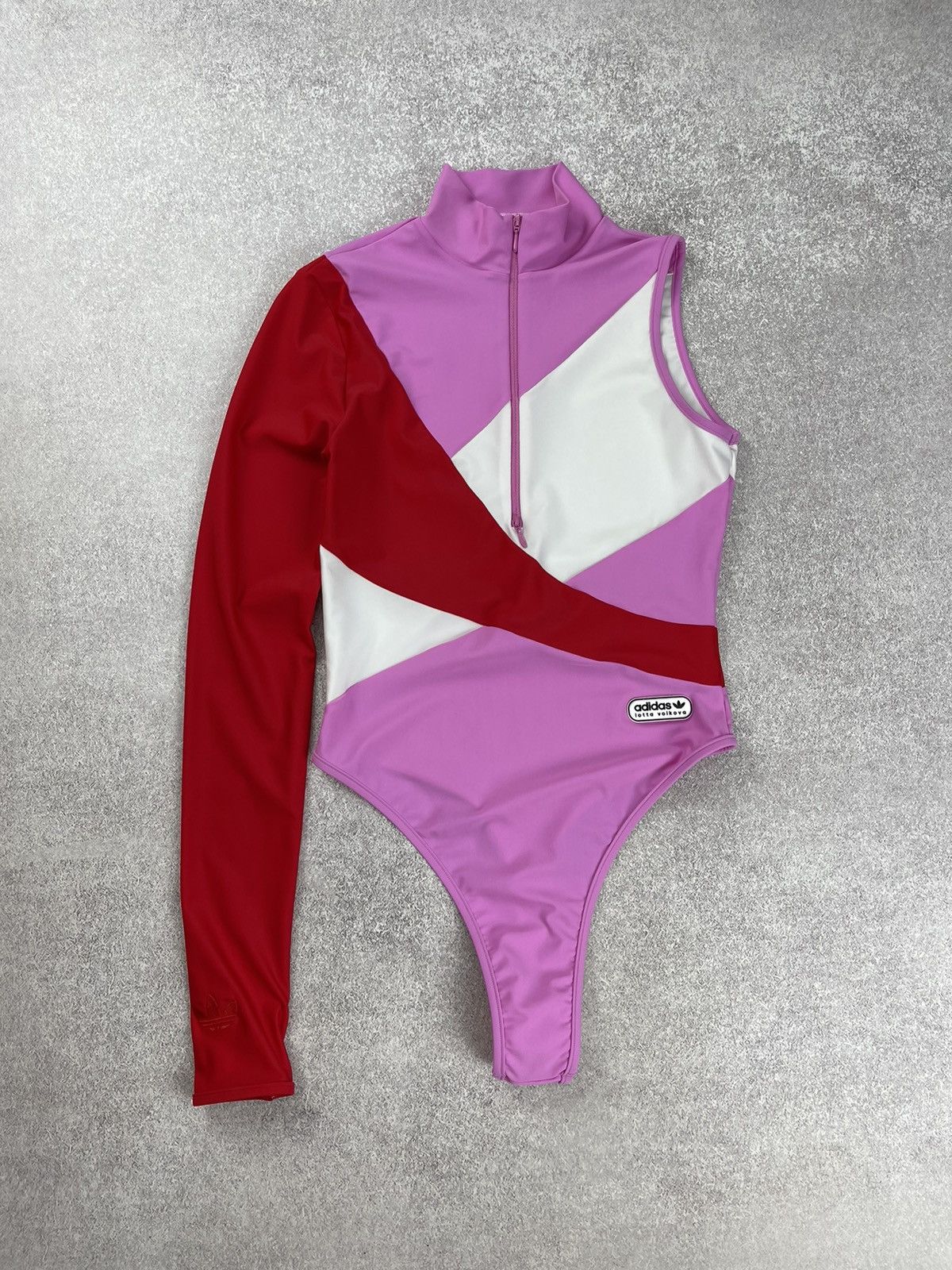 Adidas Adidas x Lotta Volkova One Sleeve Swimsuit Size S