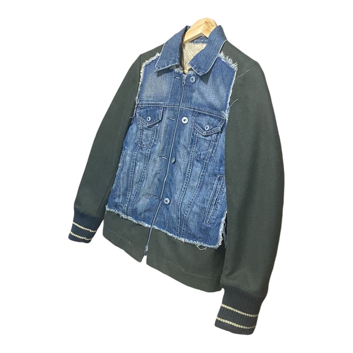 Other Nolita N.Y.C Half Denim Jacket Size S / US 4 / IT 40 - 3 Thumbnail