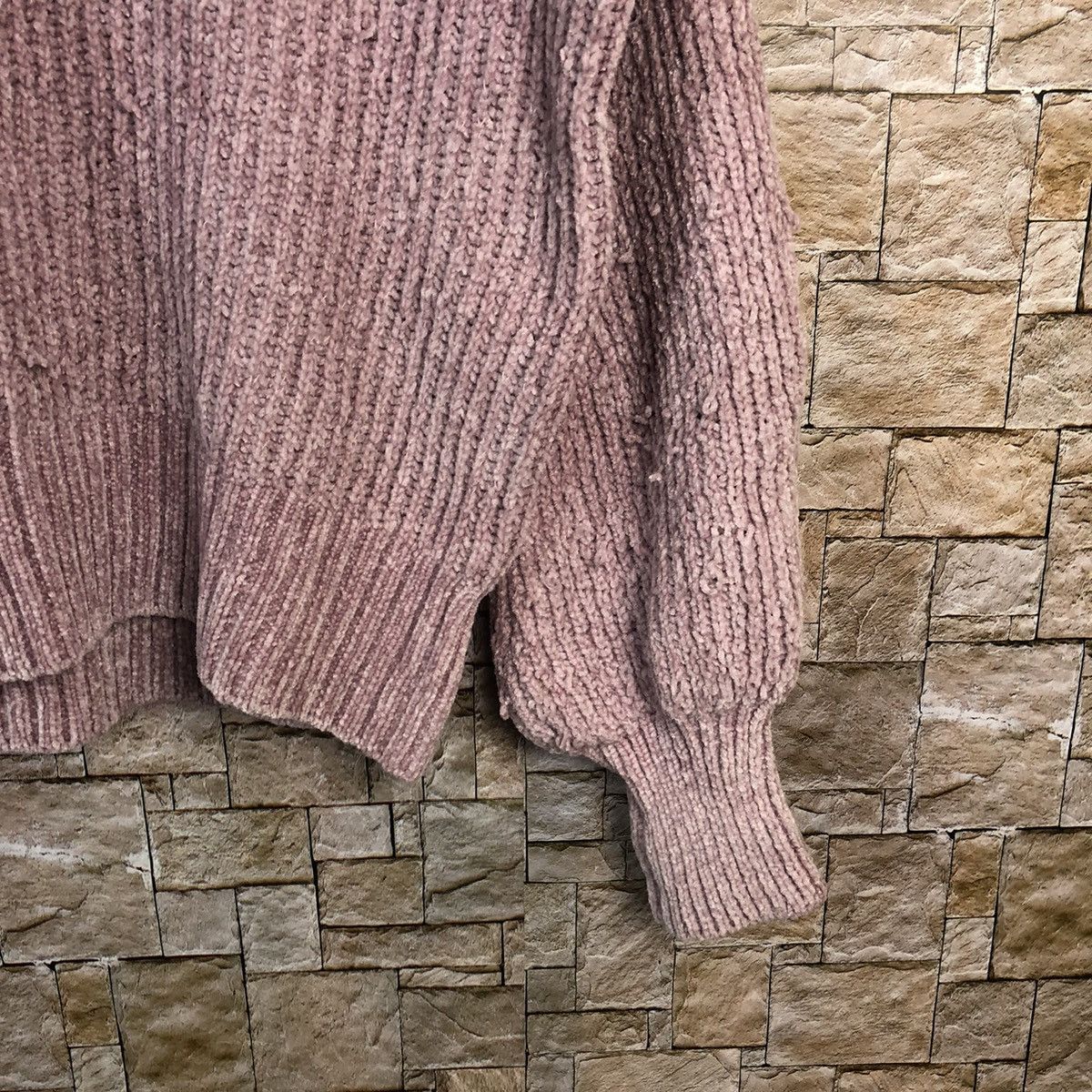 Homespun Knitwear × Japanese Brand × Vintage Ikka Pink vintage Knitwear sweatshirt #A912 Size M / US 6-8 / IT 42-44 - 8 Thumbnail
