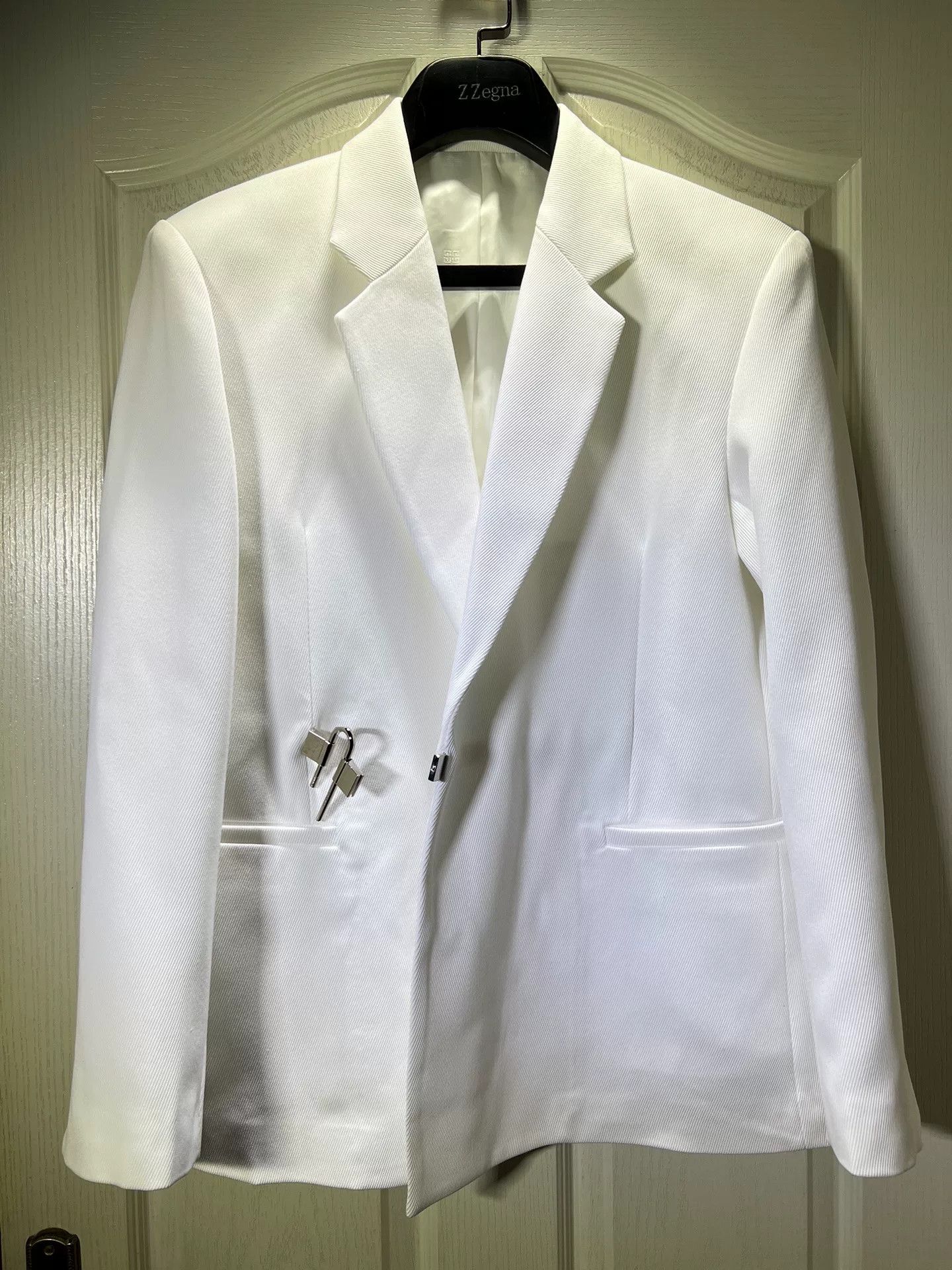 Givenchy Givenchy Men's Casual Wool Suit Jacket Size US M / EU 48-50 / 2 - 1 Thumbnail