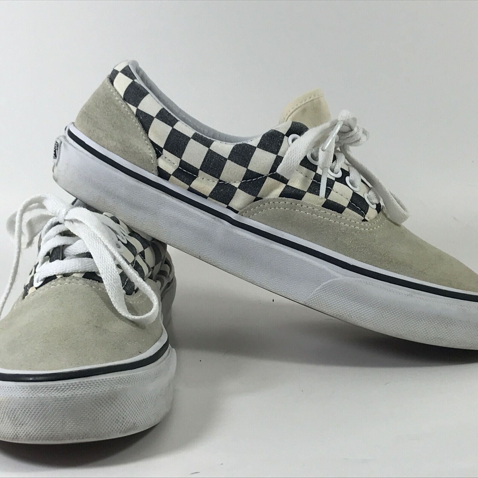 Vans RARE VANS Era Checkerboard Gray Suede Skate Shoes Men's 6.5 Size US 6.5 / EU 39-40 - 6 Thumbnail