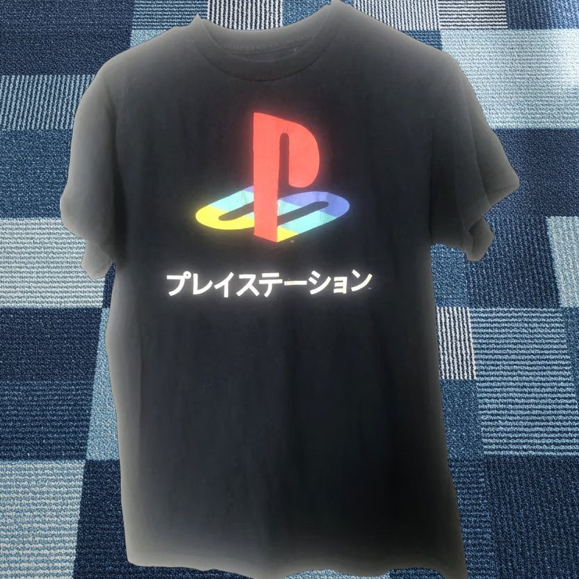 Etro PlayStation T-Shirt Adult M Black 90s Gamer Video Games Logo Crew Neck Short Sleeve Men's Modern Classic Retro Size US M / EU 48-50 / 2 - 1 Thumbnail