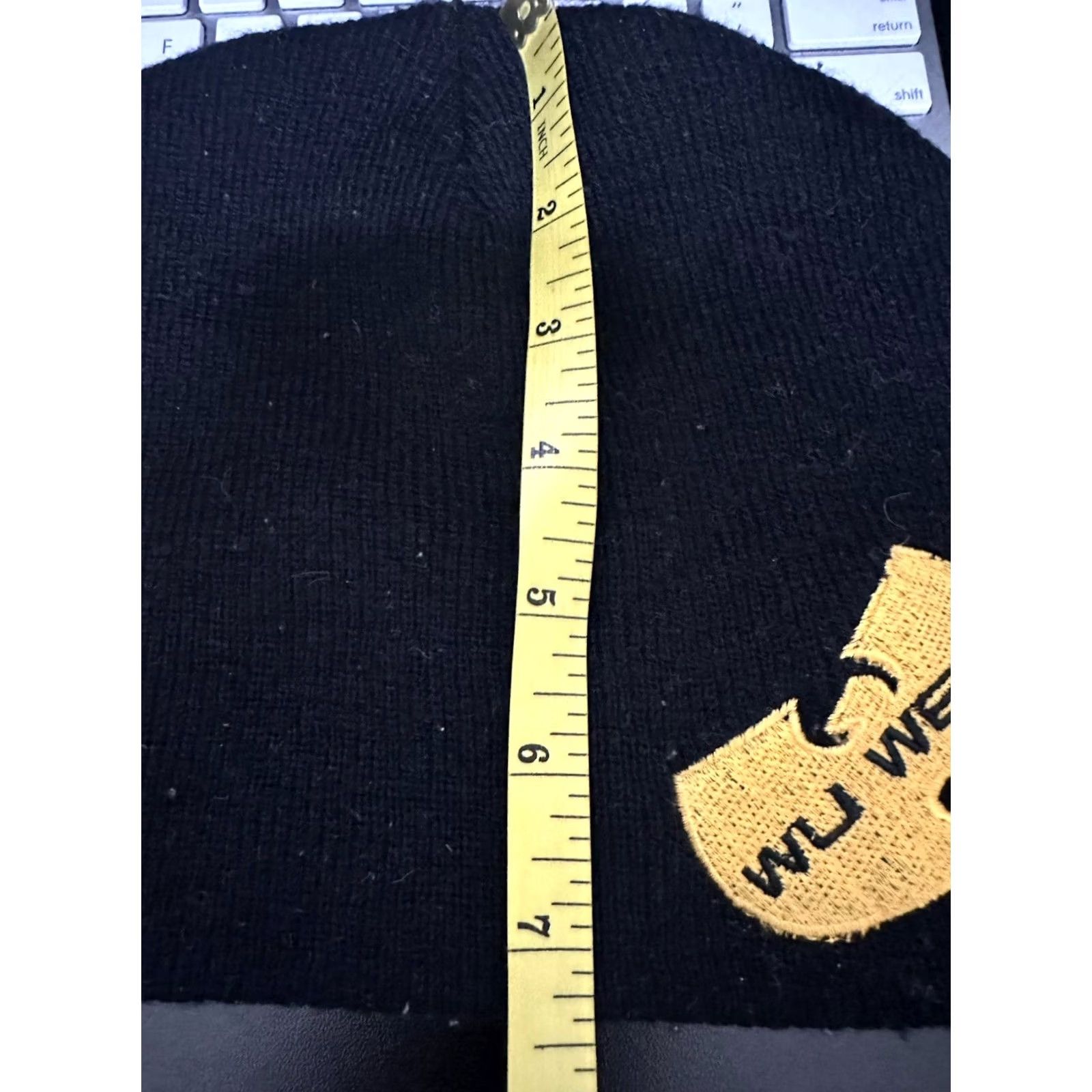 Vintage VINTAGE Wu Wear Beanie Hat 90s Rap Hip Hop Street Wear Black RZA Wu Tang Clan Men Size ONE SIZE - 6 Thumbnail