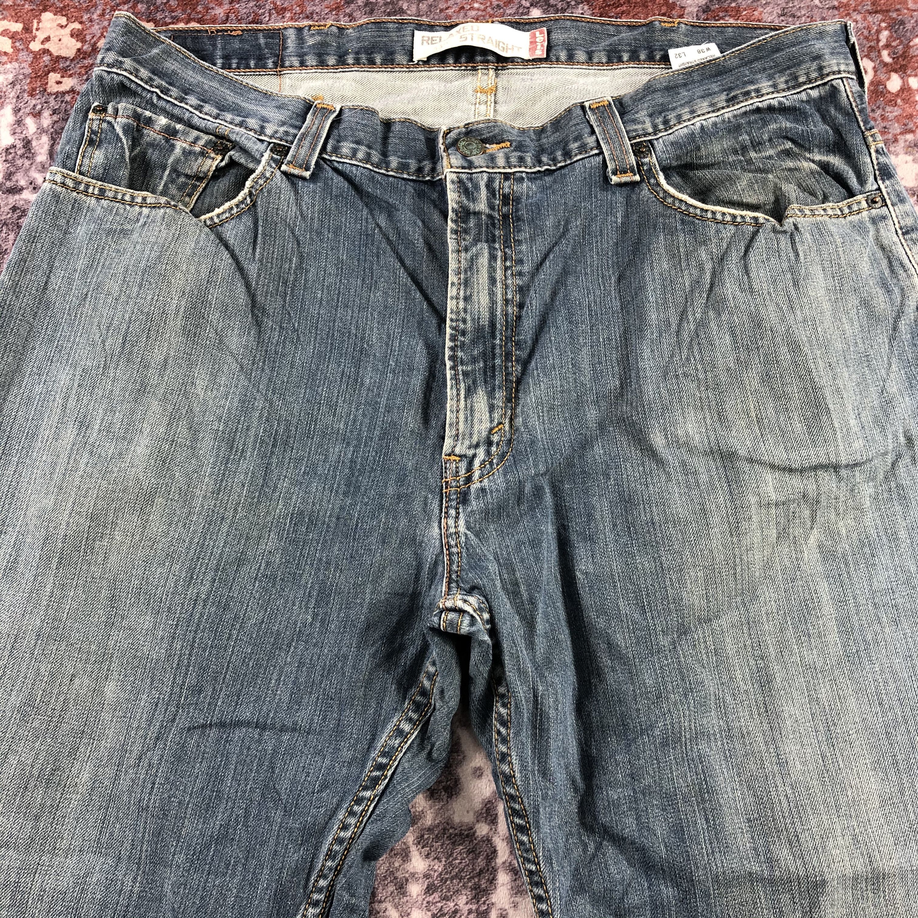 Levi's × Vintage Vintage Blue Wash Levis 559 Jeans-JM2891 Size US 39 - 3 Thumbnail