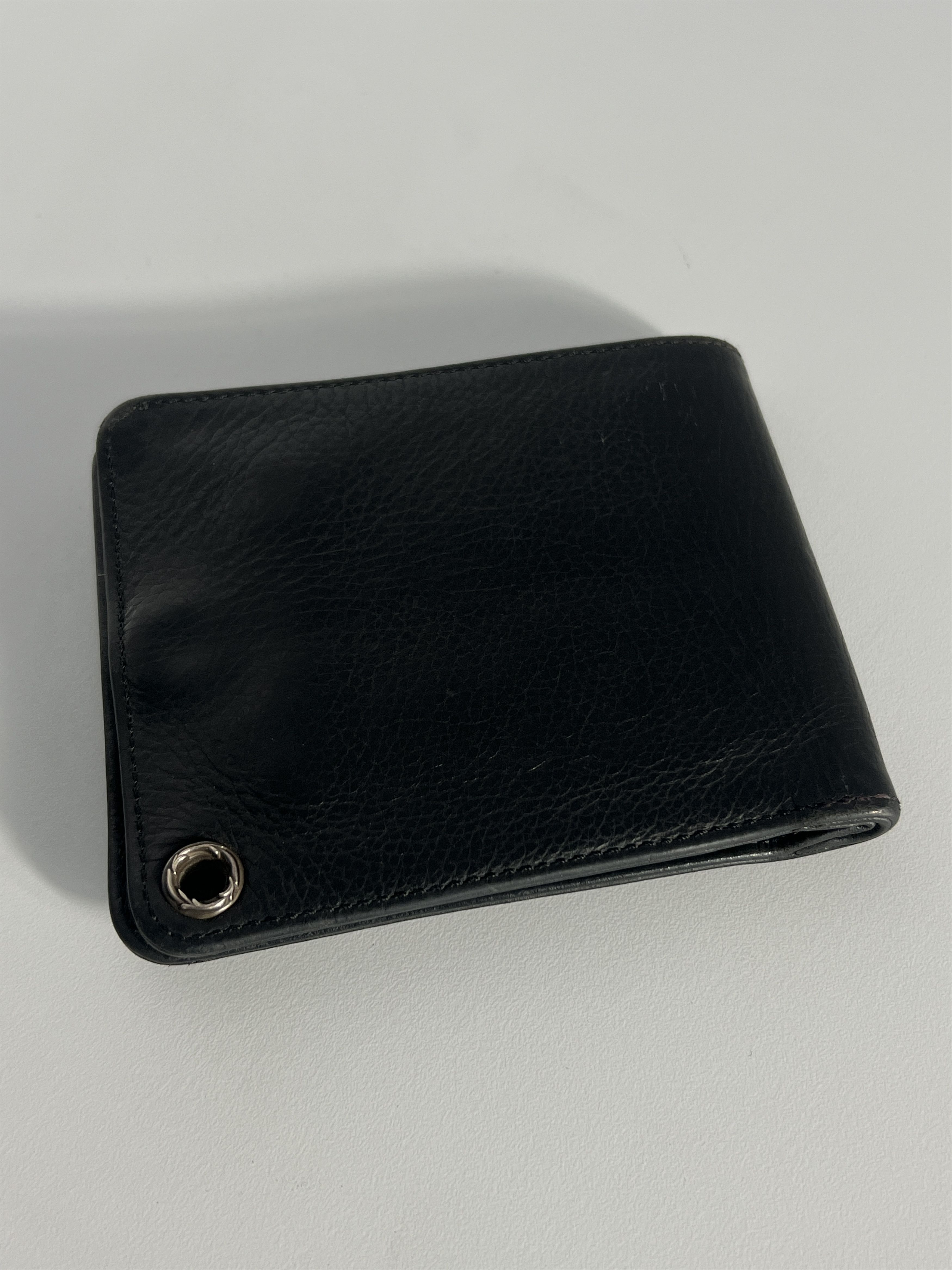Chrome Hearts Chrome Hearts Bi-Fold Cross Ball Button Leather Wallet Size ONE SIZE - 3 Thumbnail