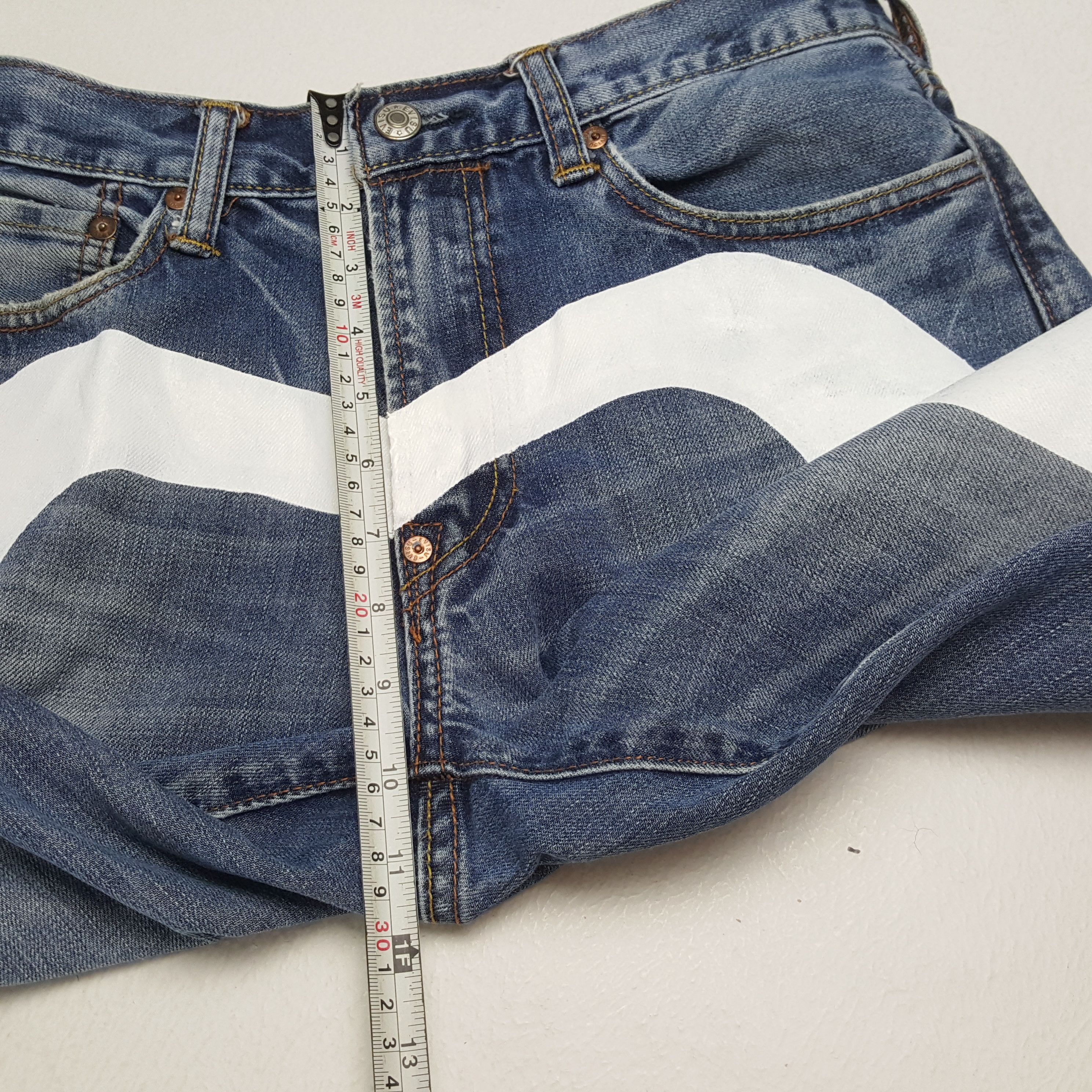 Japanese Brand × Vintage EVISU Japanese Brand Streetwear Custom Daicock Jeans Size US 30 / EU 46 - 8 Thumbnail