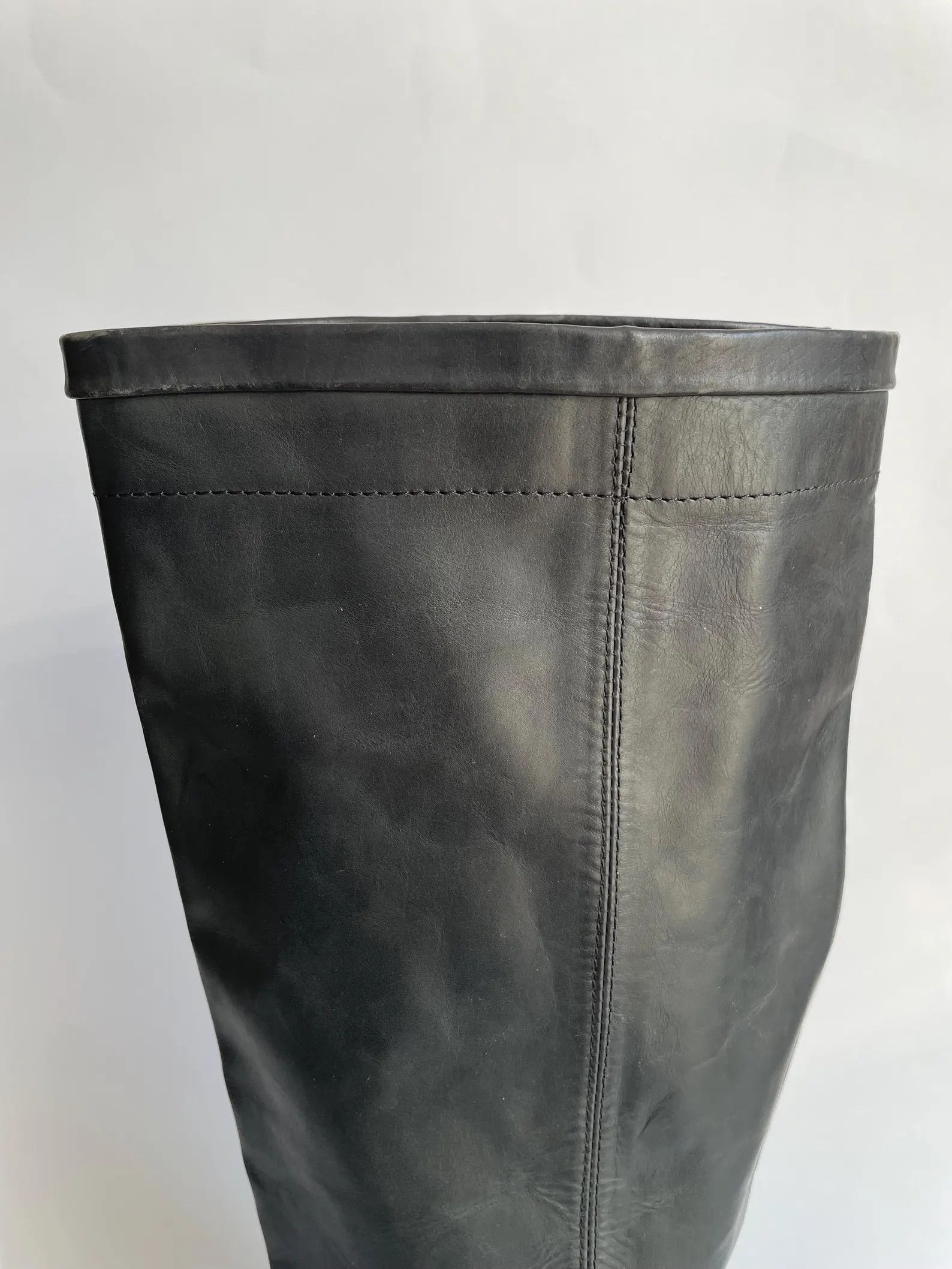 Marithe + Francois Girbaud Y2K Marithé François Girbaud Leather Riding Boots Size US 6.5 / IT 36.5 - 6 Thumbnail