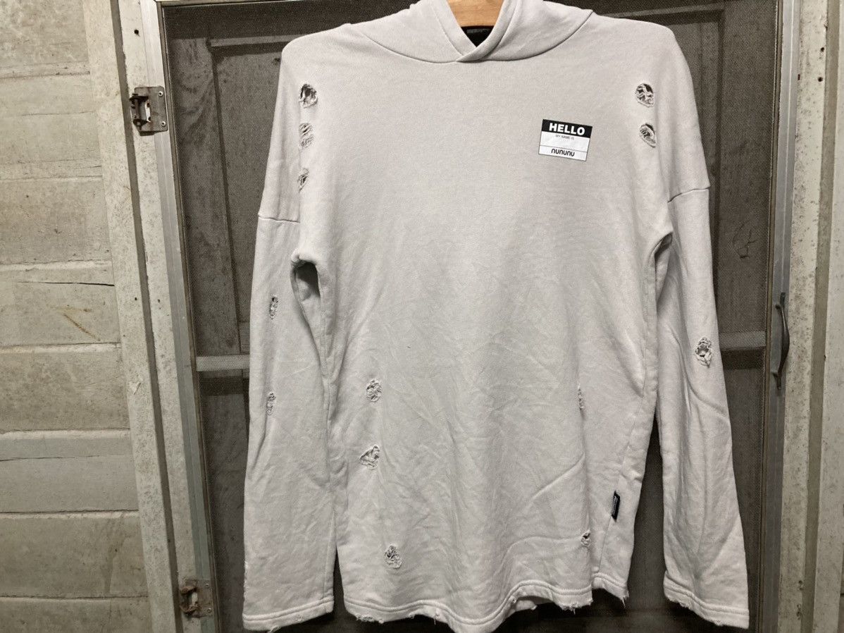 Designer Nununu Sweater Hoodie Long sleeve Size US M / EU 48-50 / 2 - 1 Thumbnail