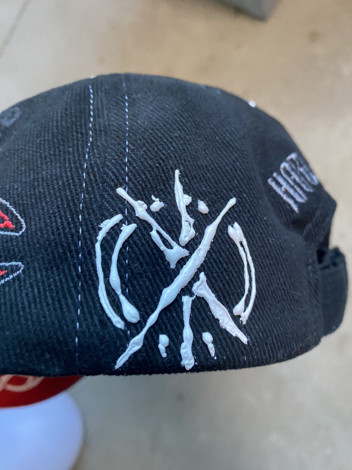 Harley Davidson × Vintage Vintage Harley embroidered tattoo hat Size ONE SIZE - 6 Thumbnail
