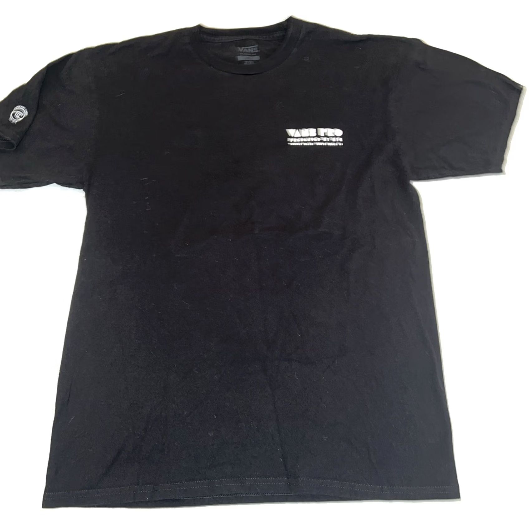 Vans VINTAGE VANS Shirt Mens L Black WSL North Shore Oahu Hawaii Triple Crown Surfing Size US L / EU 52-54 / 3 - 2 Thumbnail