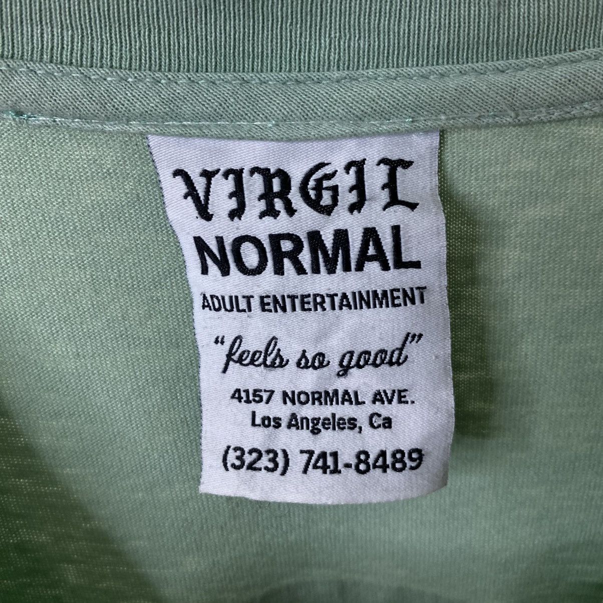Virgil Normal Virgil Normal Streetwear LS T Shirt Size US XL / EU 56 / 4 - 4 Thumbnail