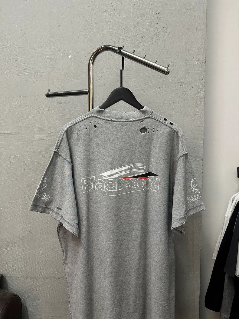 Balenciaga Balenciaga Short-sleeve racecar logo Size US M / EU 48-50 / 2 - 7 Thumbnail