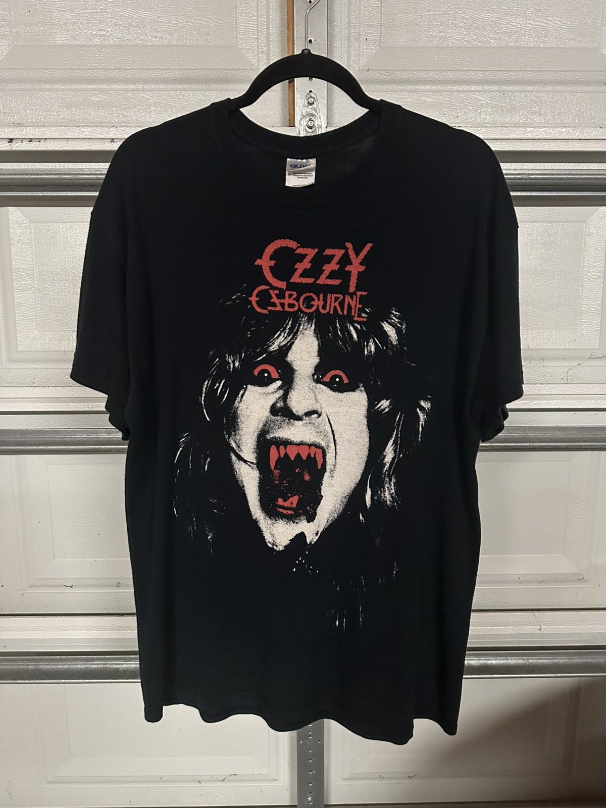 Vintage Vtg Ozzy Ozborne Shirt Size US L / EU 52-54 / 3 - 1 Thumbnail