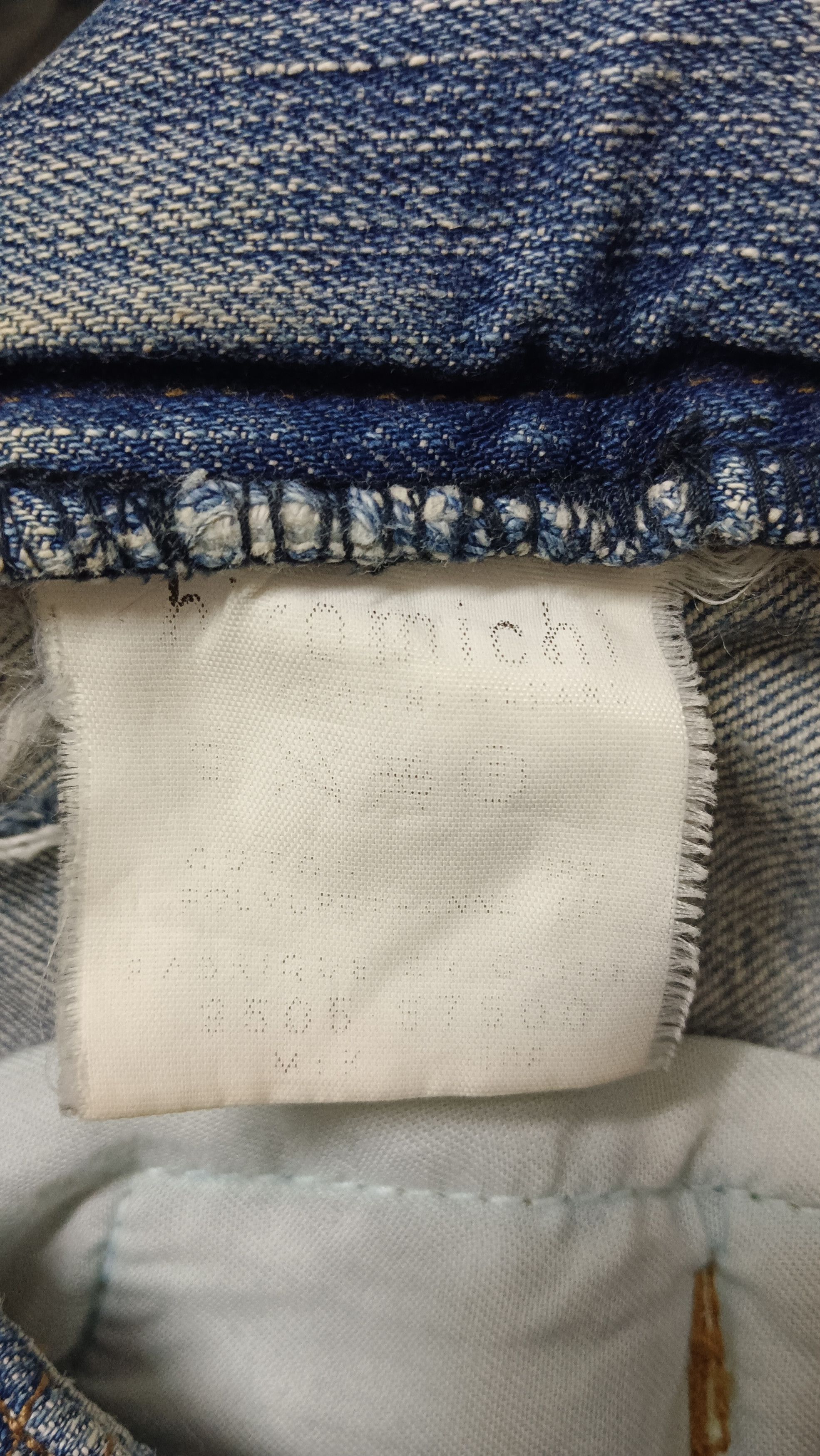Hiroshi Fujiwara Hiromichi Nakano Distressed Panel Denim Size US 32 / EU 48 - 9 Thumbnail