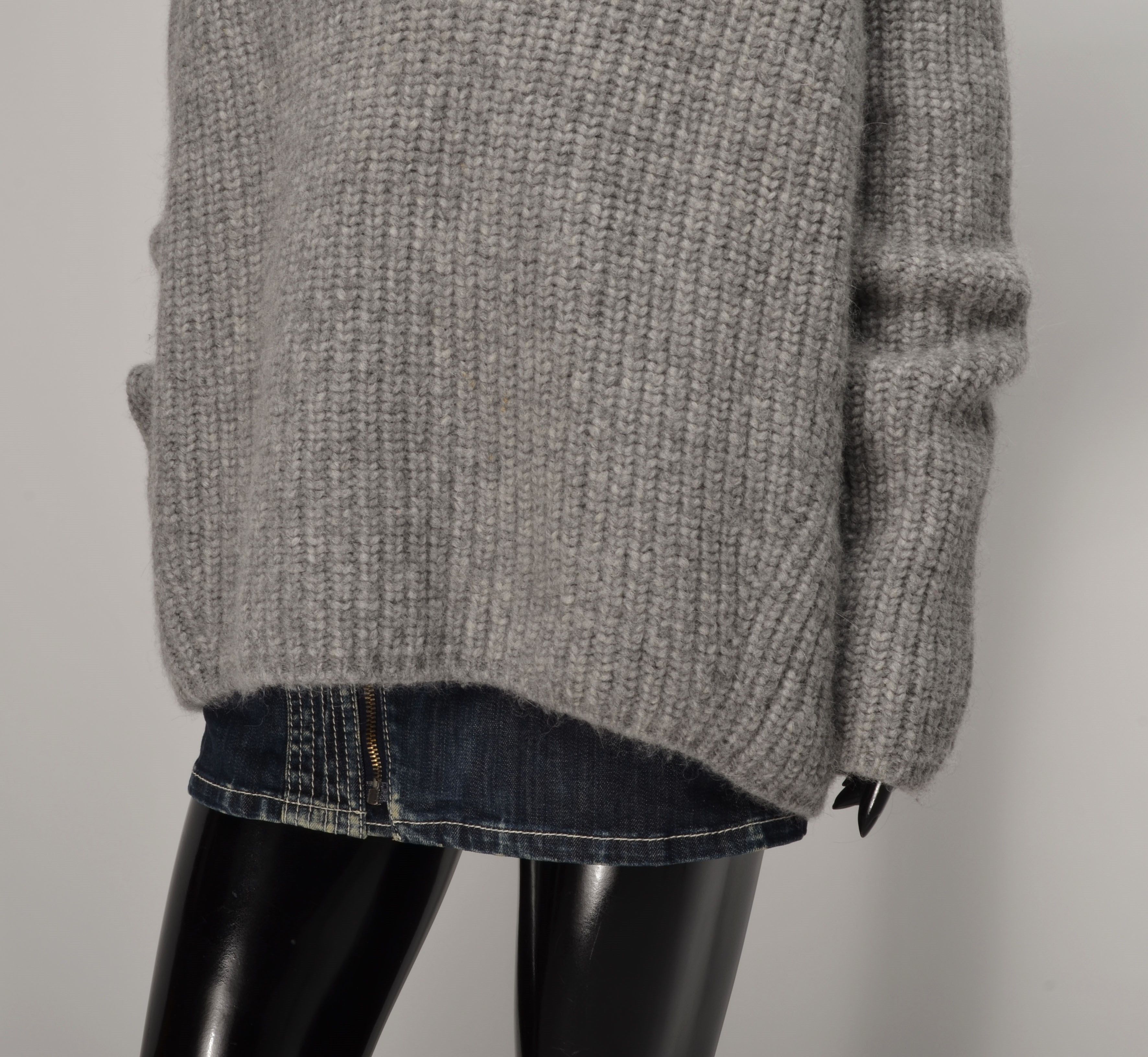 CLOSED × Designer × Marithe + Francois Girbaud CLOSED by Francois Girbaud Alpaca Blend Oversized Sweater Size S / US 4 / IT 40 - 3 Thumbnail
