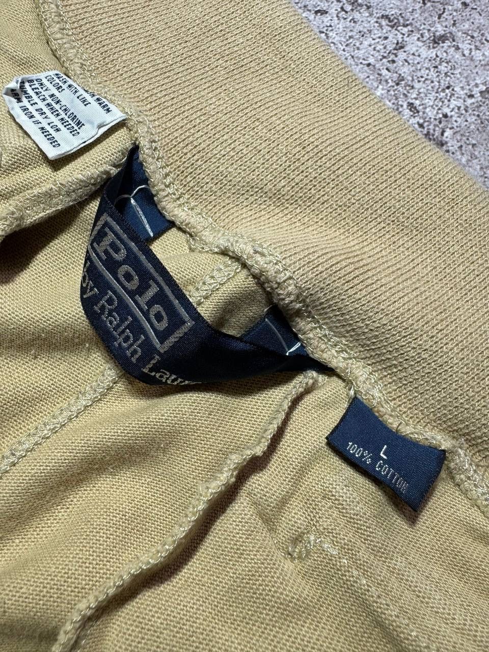 Polo Ralph Lauren Polo Ralph Lauren Double Knee Vintage Rare Beige Pants Size US 34 / EU 50 - 11 Thumbnail