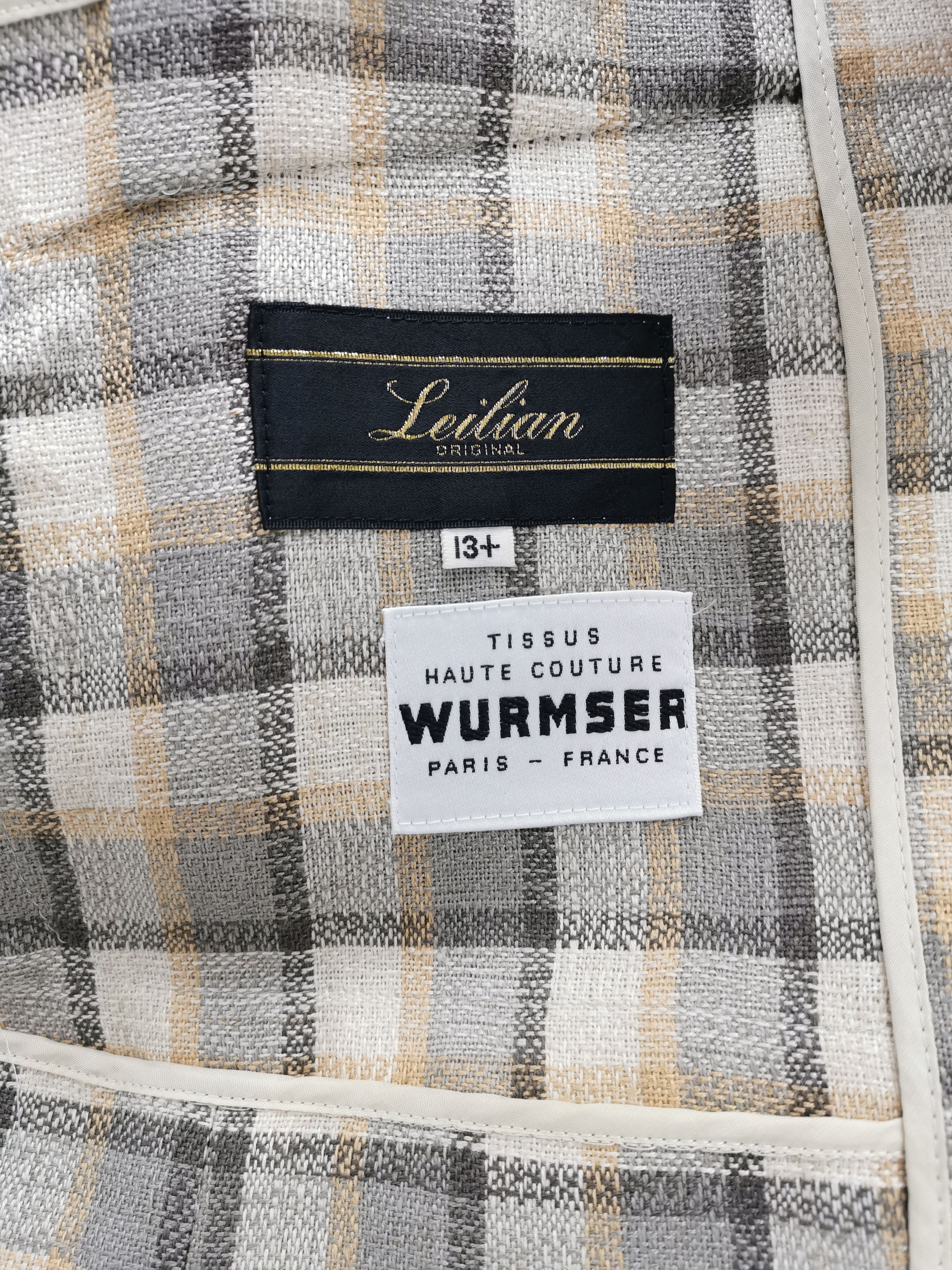 Designer × Japanese Brand Leilian Original tissus haute couture wurmser jacket blazer Size US M / EU 48-50 / 2 - 6 Thumbnail