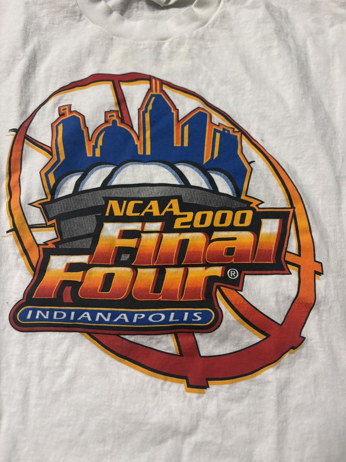 Vintage Vintage ncaa basketball Tshirt Size US XL / EU 56 / 4 - 4 Thumbnail