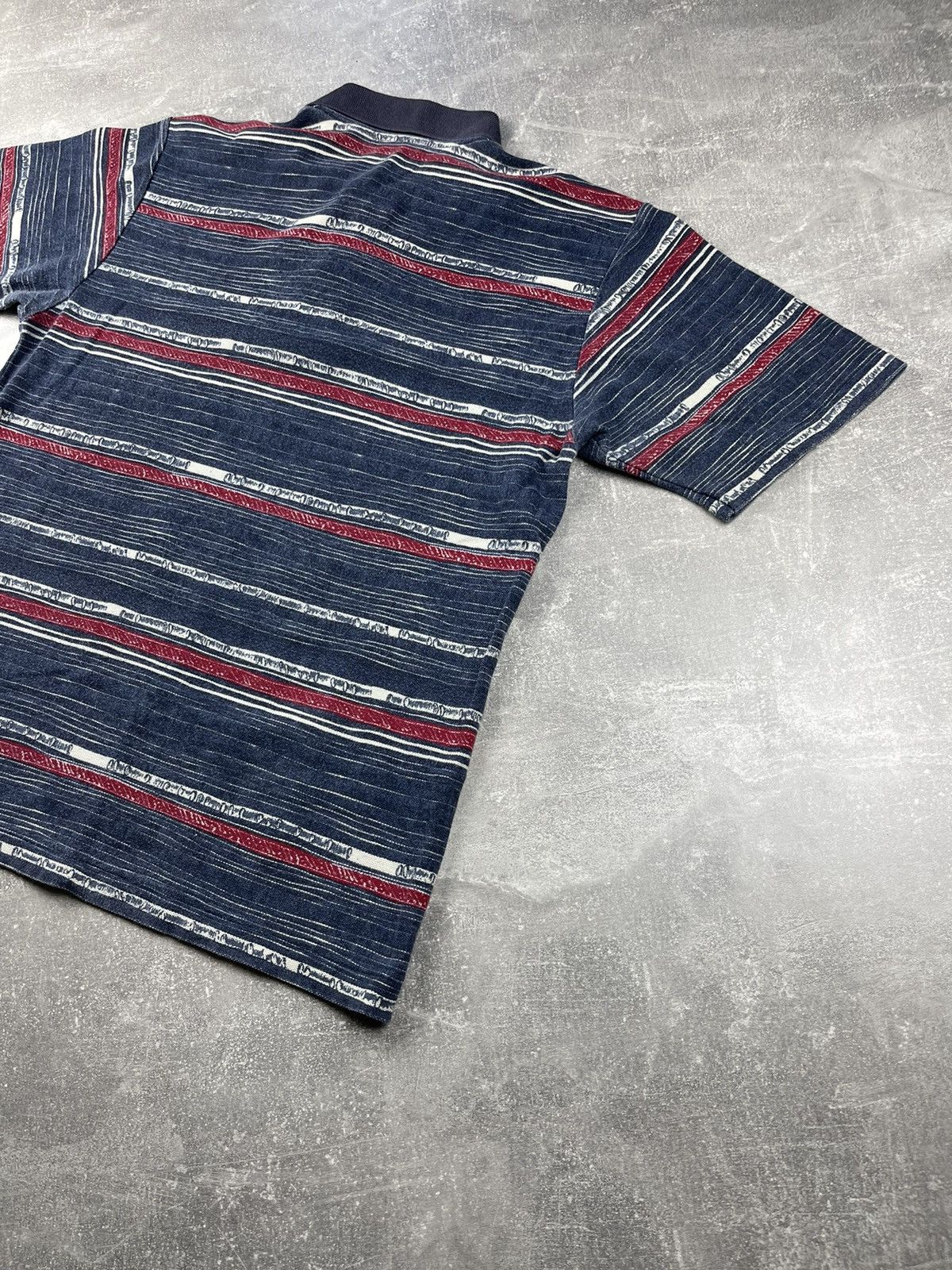 Fila × Vintage Fila Vintage 90s Tenis Striped 3 Button Polo T-Shirt Size US M / EU 48-50 / 2 - 8 Thumbnail